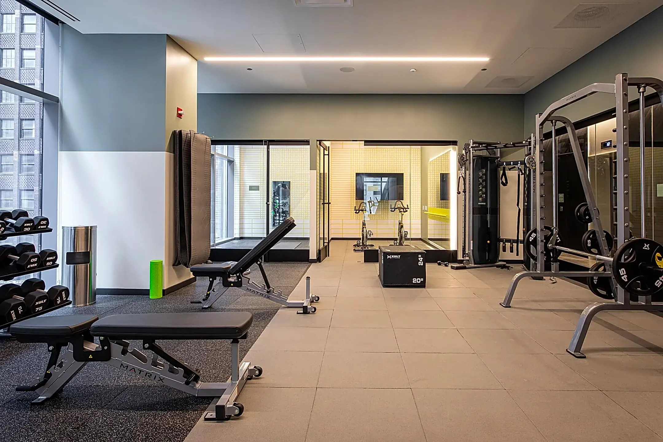 Fitness Weight Room - 88 E Wacker Pl - Chicago, IL