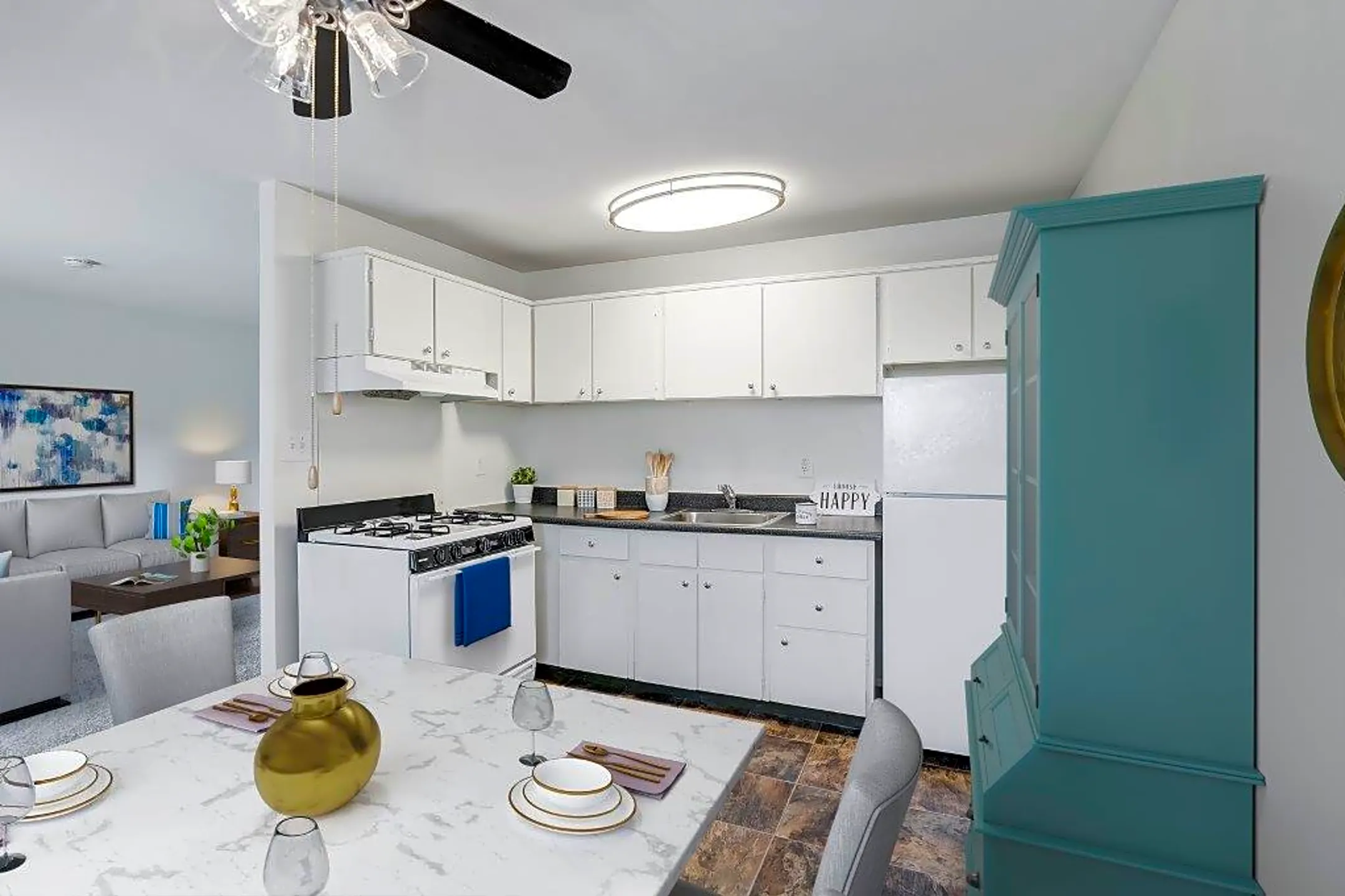 Kitchen - Longview Apartment Homes - Wilmington, DE