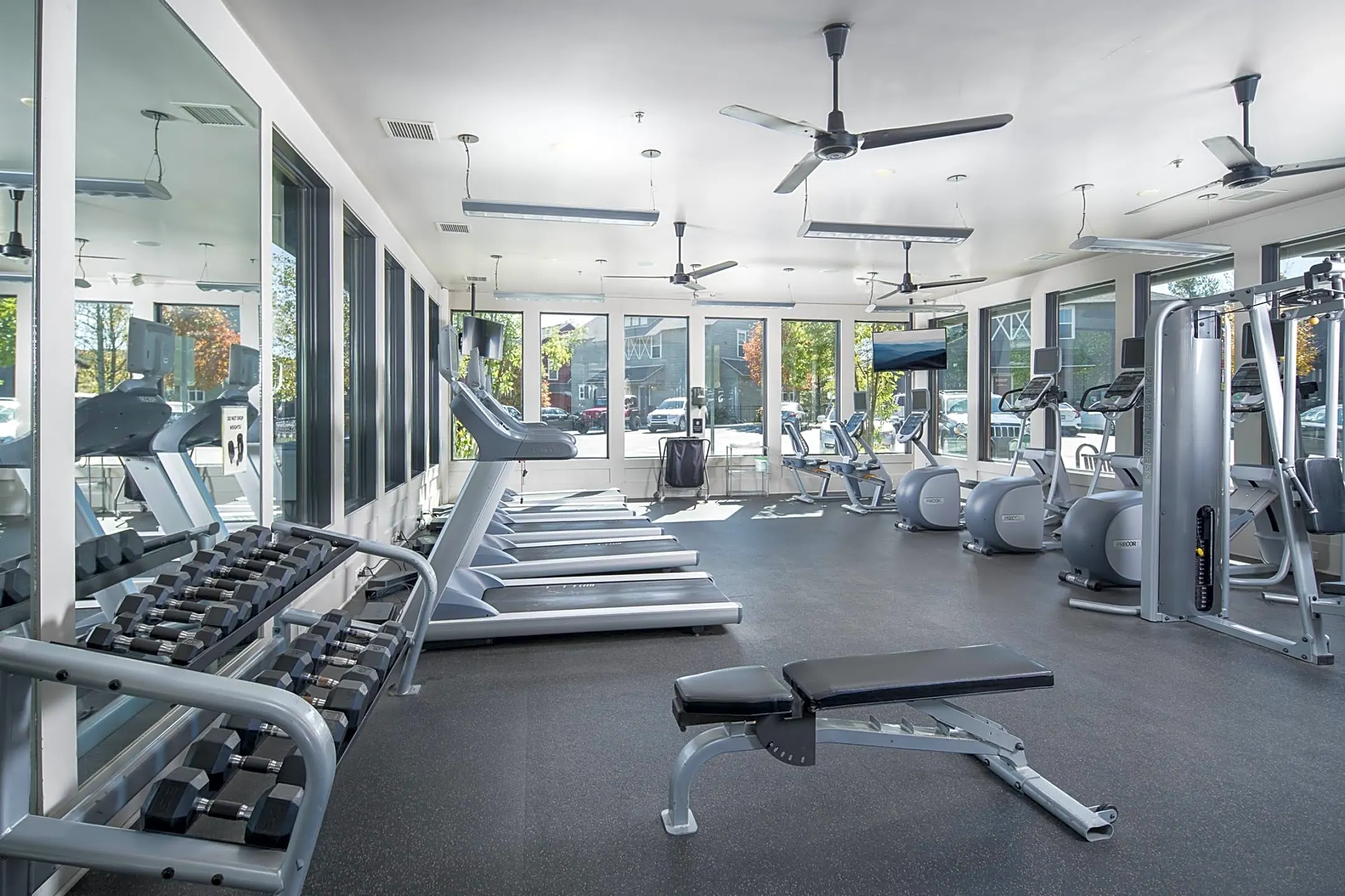 Fitness Weight Room - The Cottages of Boone - Per Bed Lease - Boone, NC