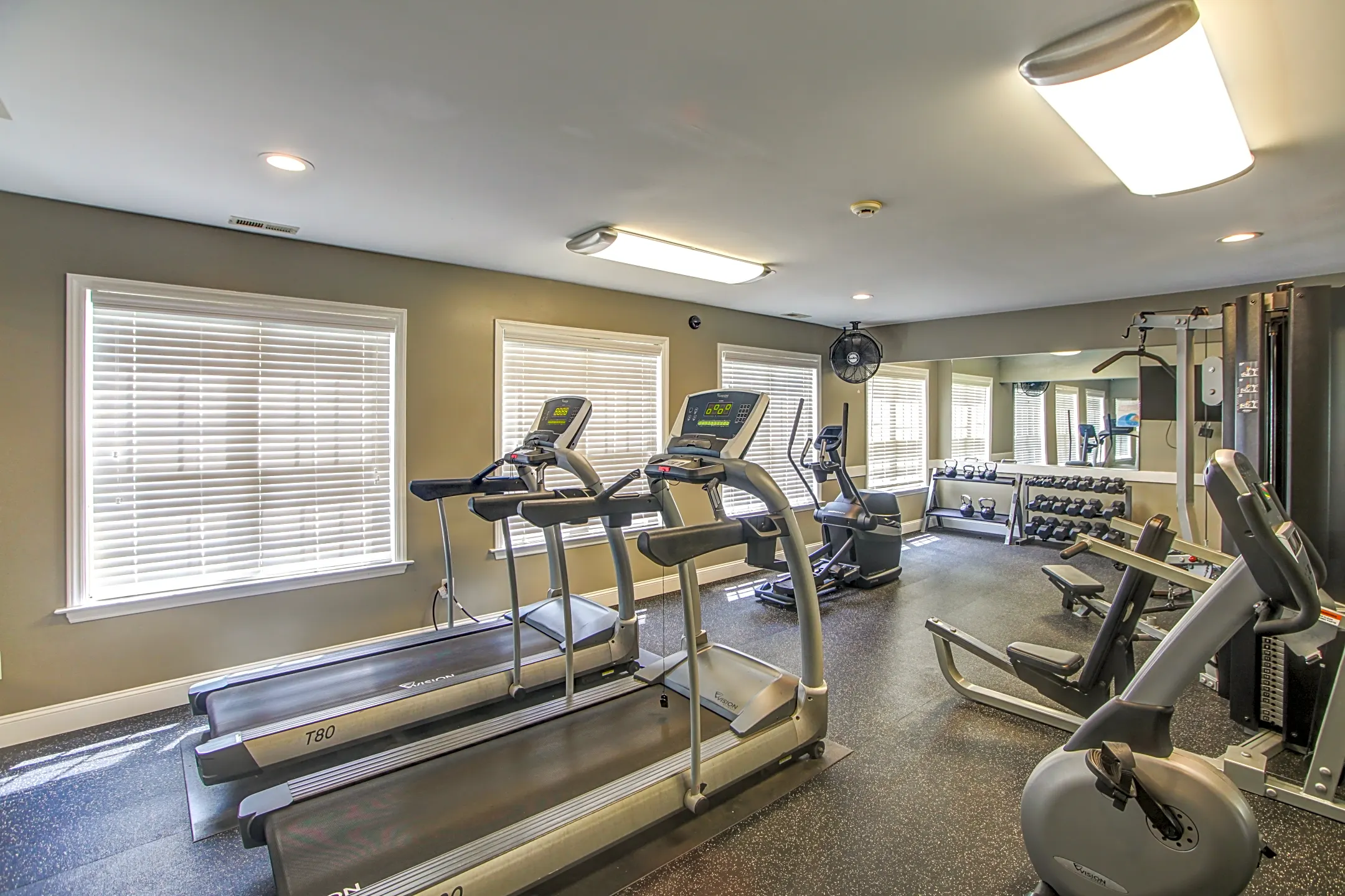 Fitness Weight Room - Pine Ridge Apartments - Durham, NC