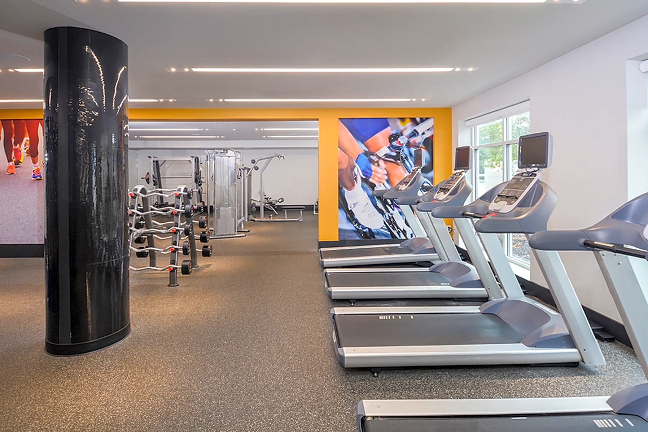 Fitness Weight Room - The Point at Glen Mills - Glen Mills, PA