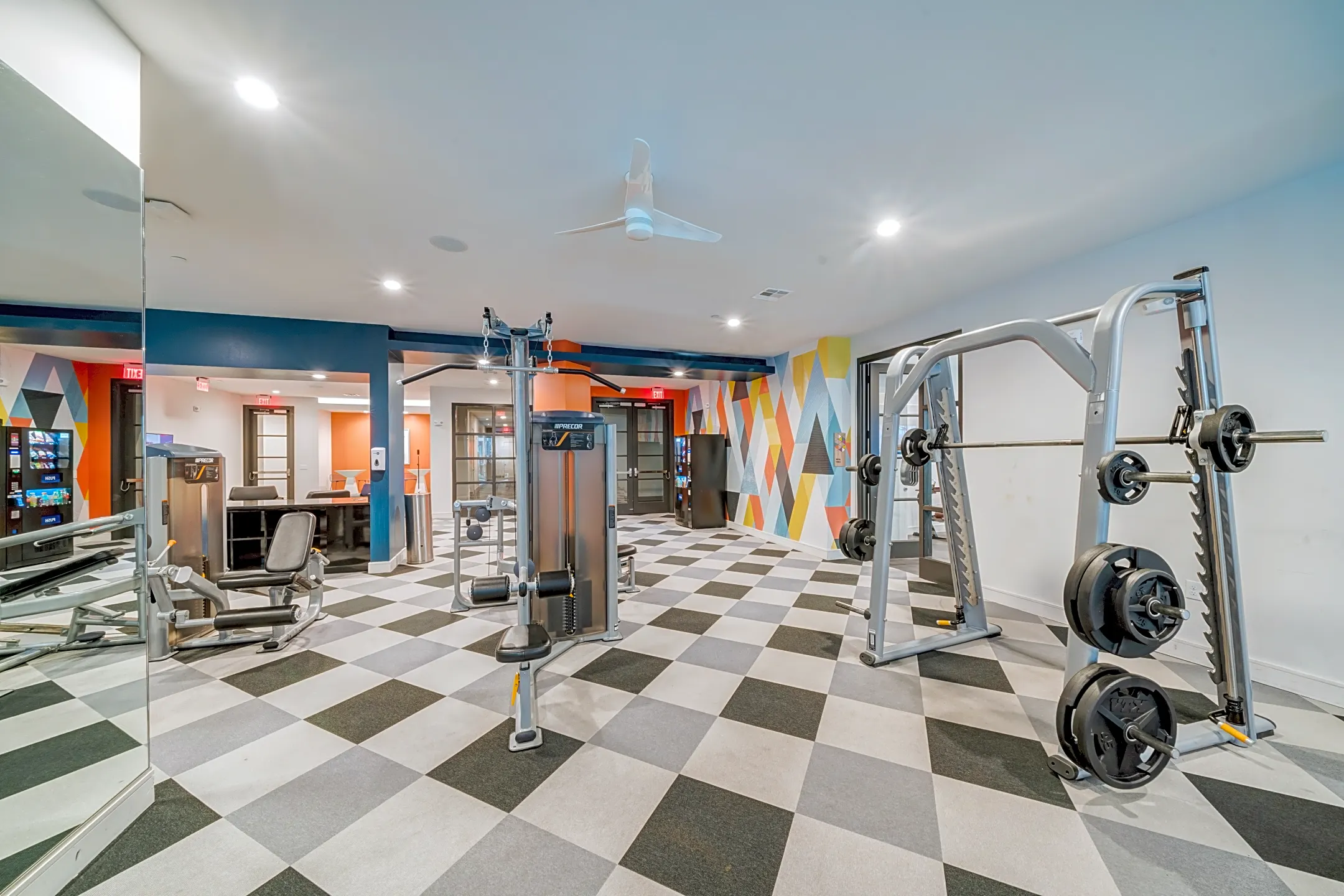 Fitness Weight Room - Bellrock Summer Street - Houston, TX