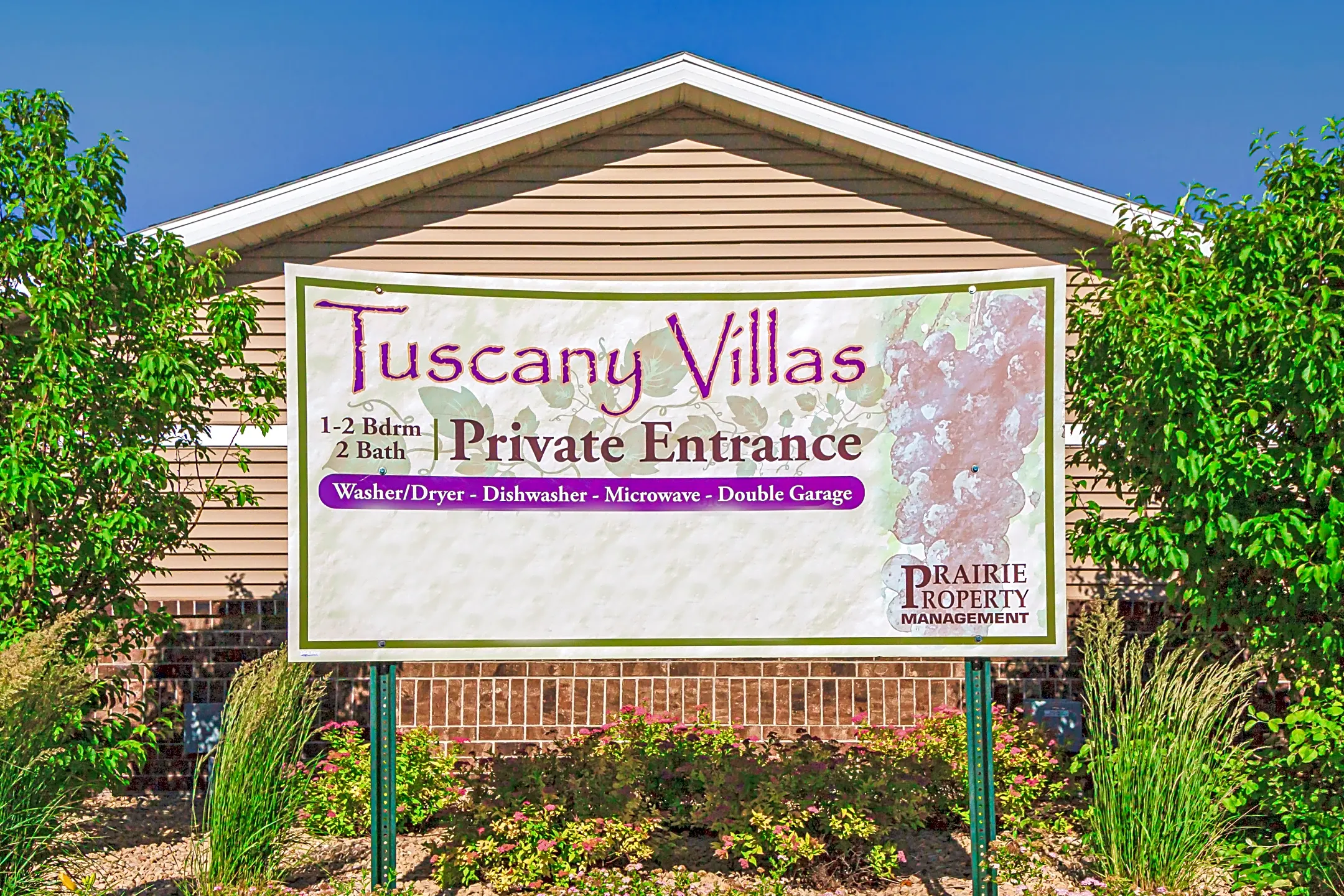 Community Signage - Tuscany Villa Townhomes - West Fargo, ND