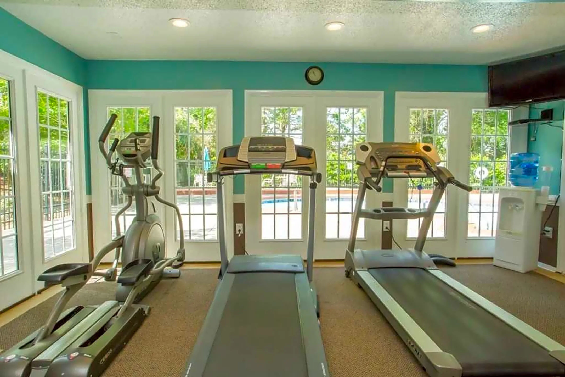 Fitness Weight Room - Keswick Apartments - Greenville, NC