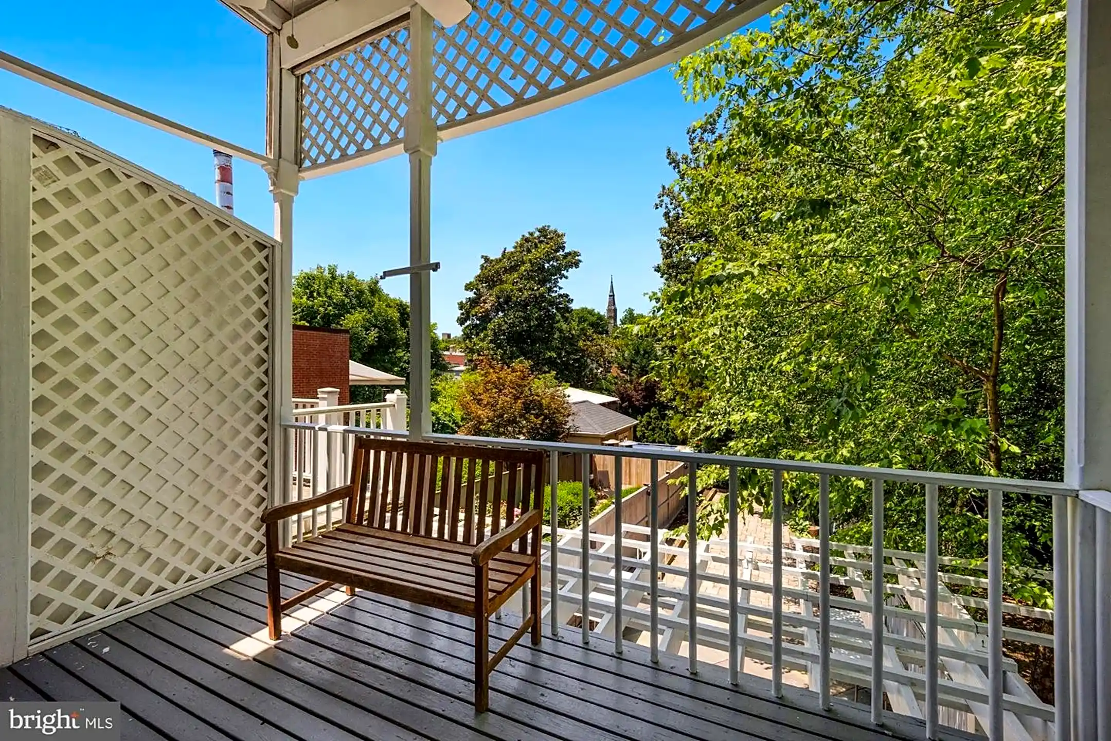 Patio / Deck - 1414 35th St NW - Washington, DC