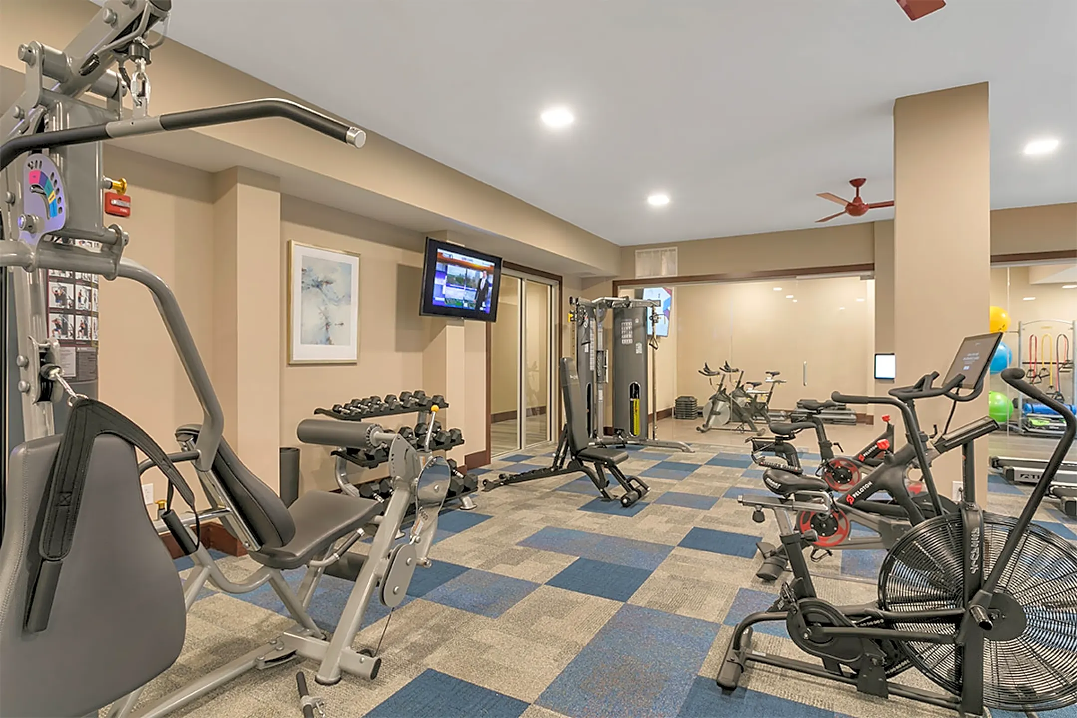 Fitness Weight Room - The Aster - Beachwood, OH