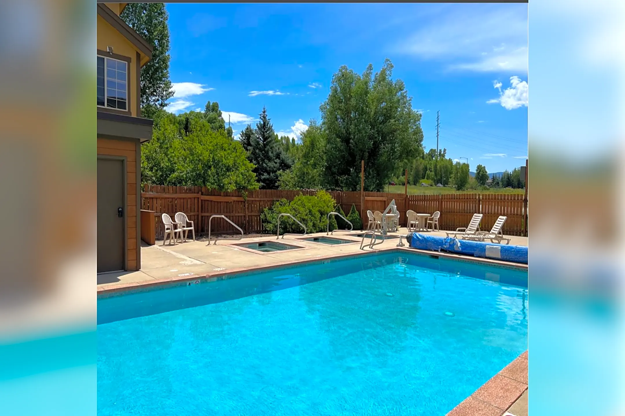 Ski Town Apartments Walk downtown, jump in the pool or soak in the