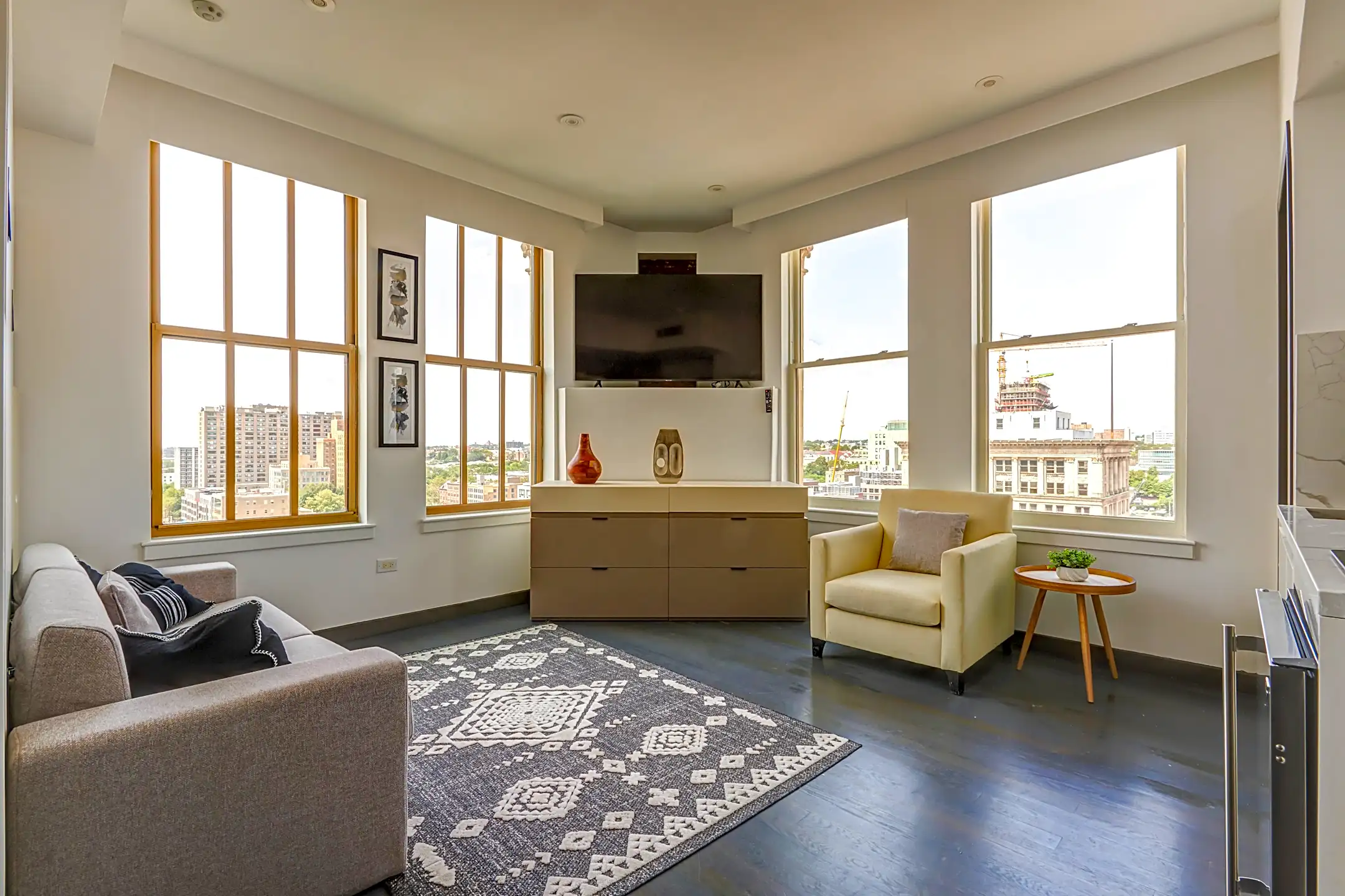 Living Room - Indigo Residence - Newark, NJ