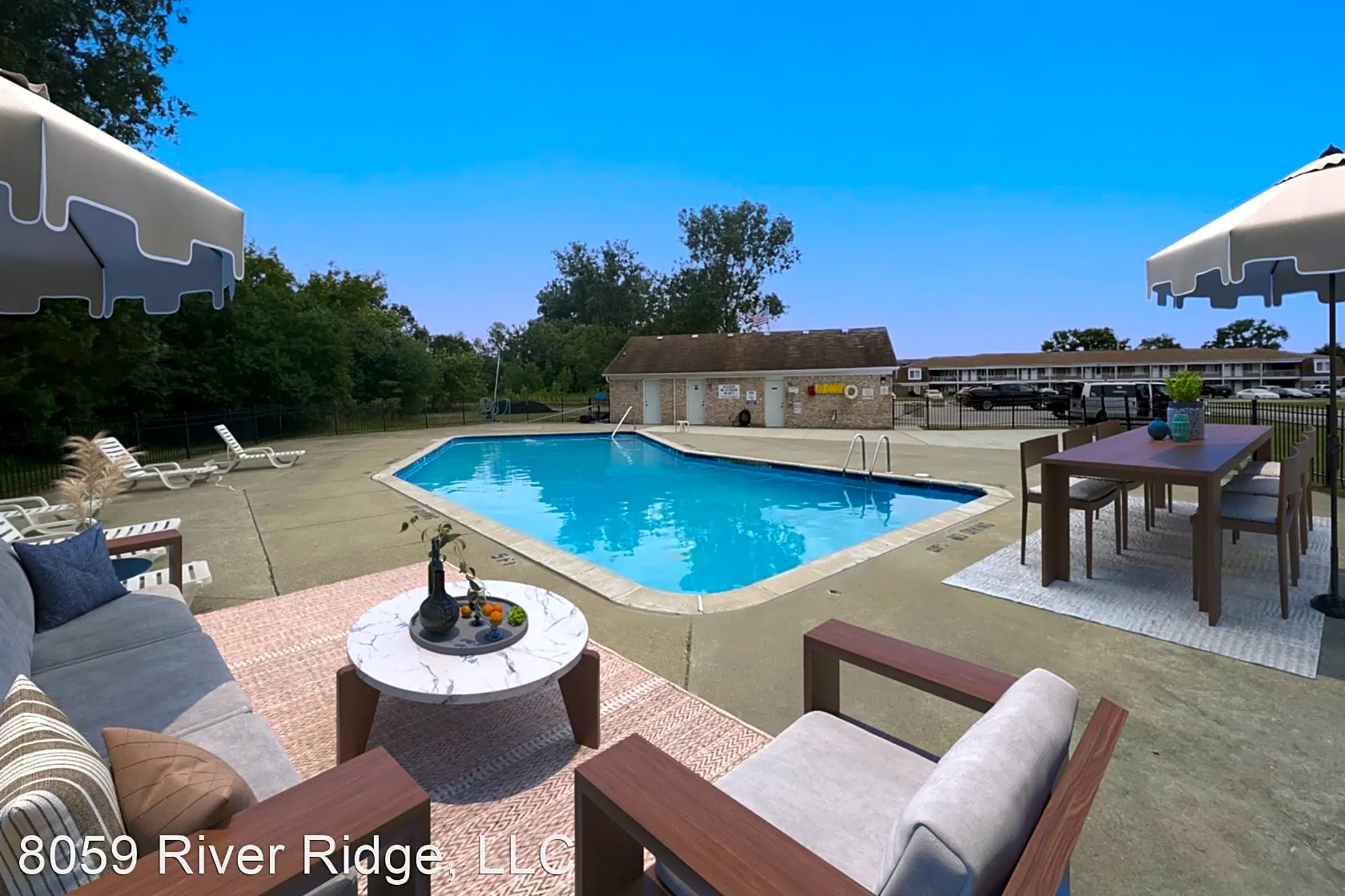 Pool - River Ridge Apartments - Davison, MI