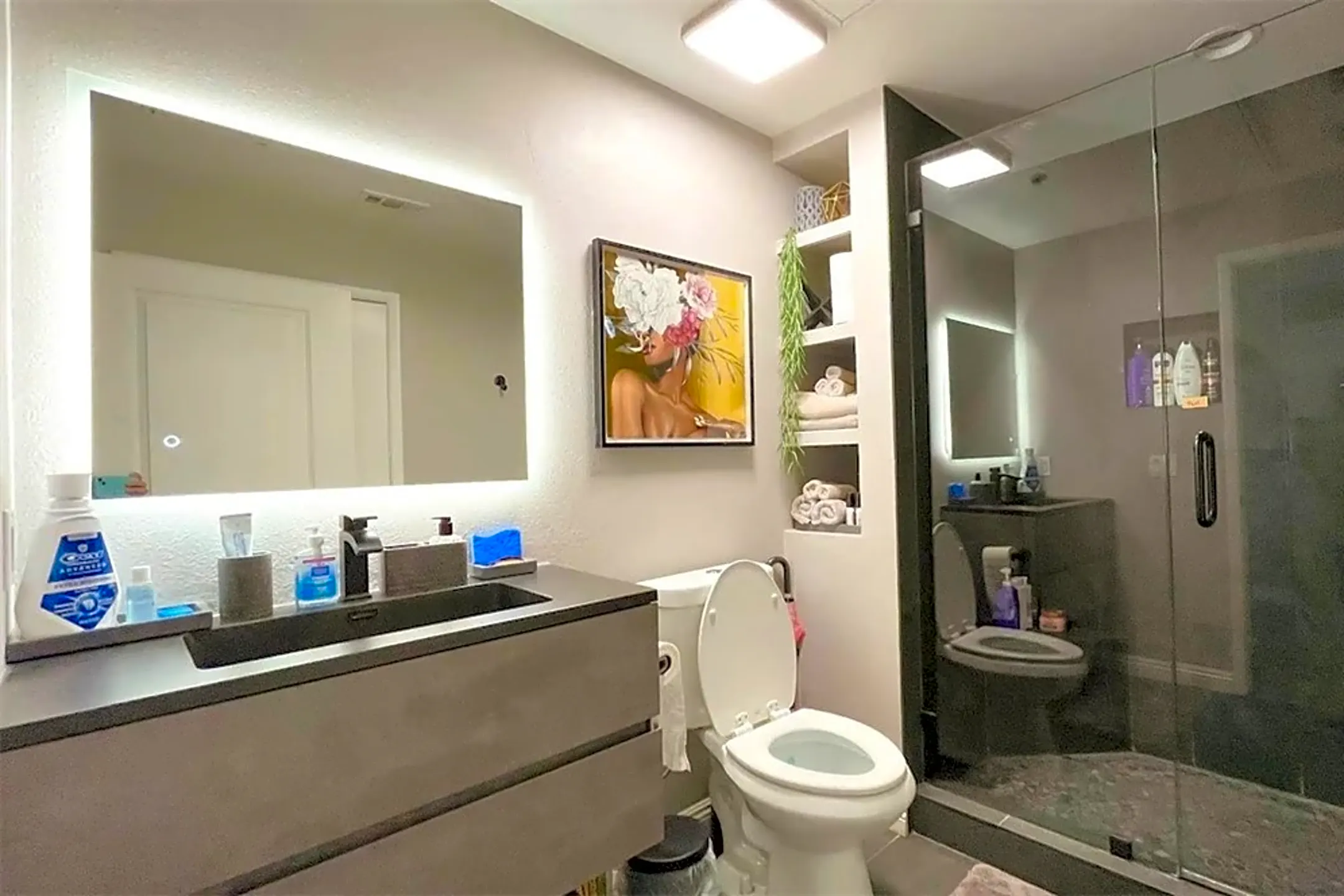 Bathroom - 1801 E Katella Ave #4005 - Anaheim, CA