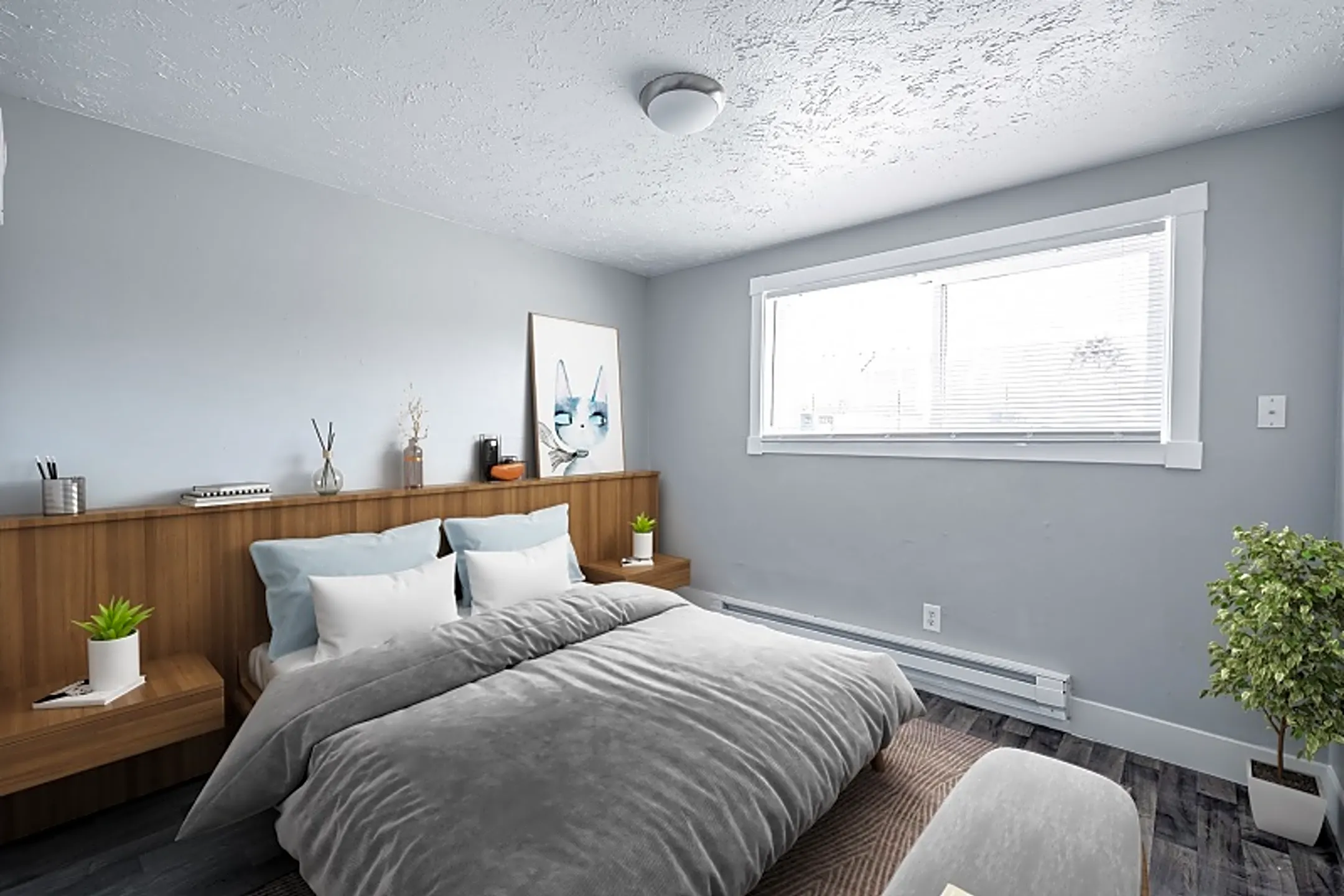 Bedroom - Morton Meadows Apartments - Salt Lake City, UT