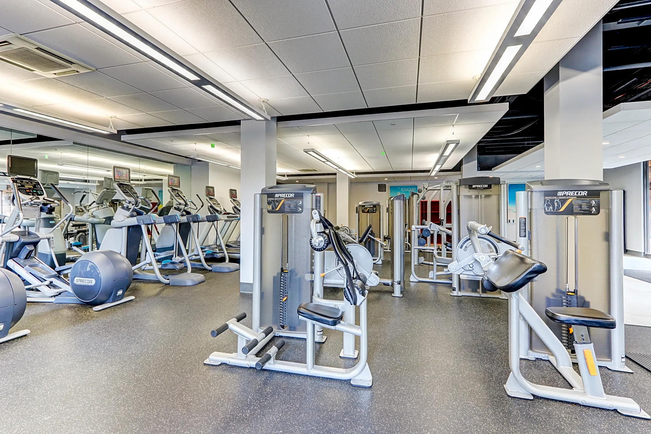 Fitness Weight Room - Park View Apartments - Pittsburgh, PA
