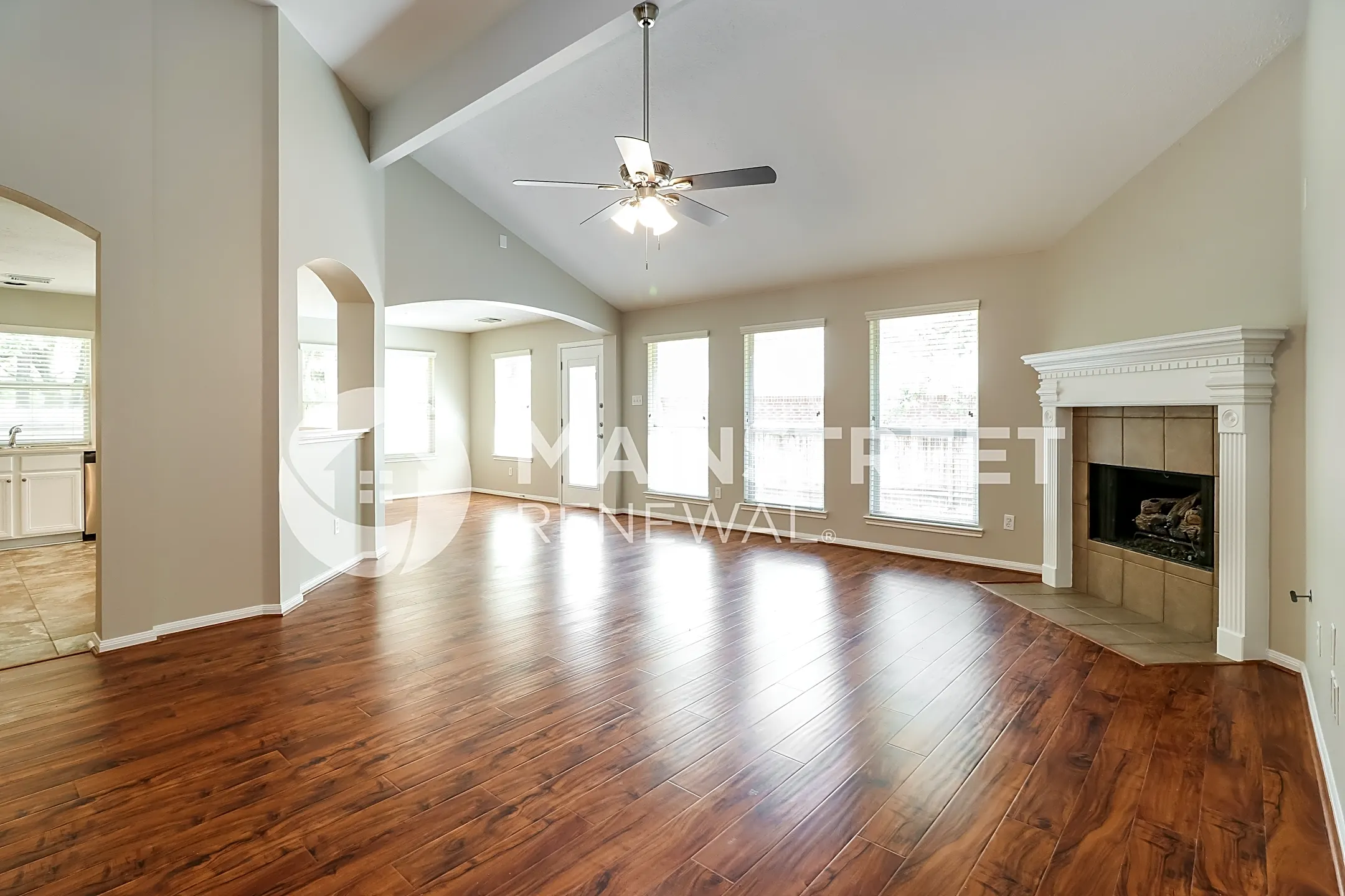 Living Room - 178 Ramwind Court - Conroe, TX