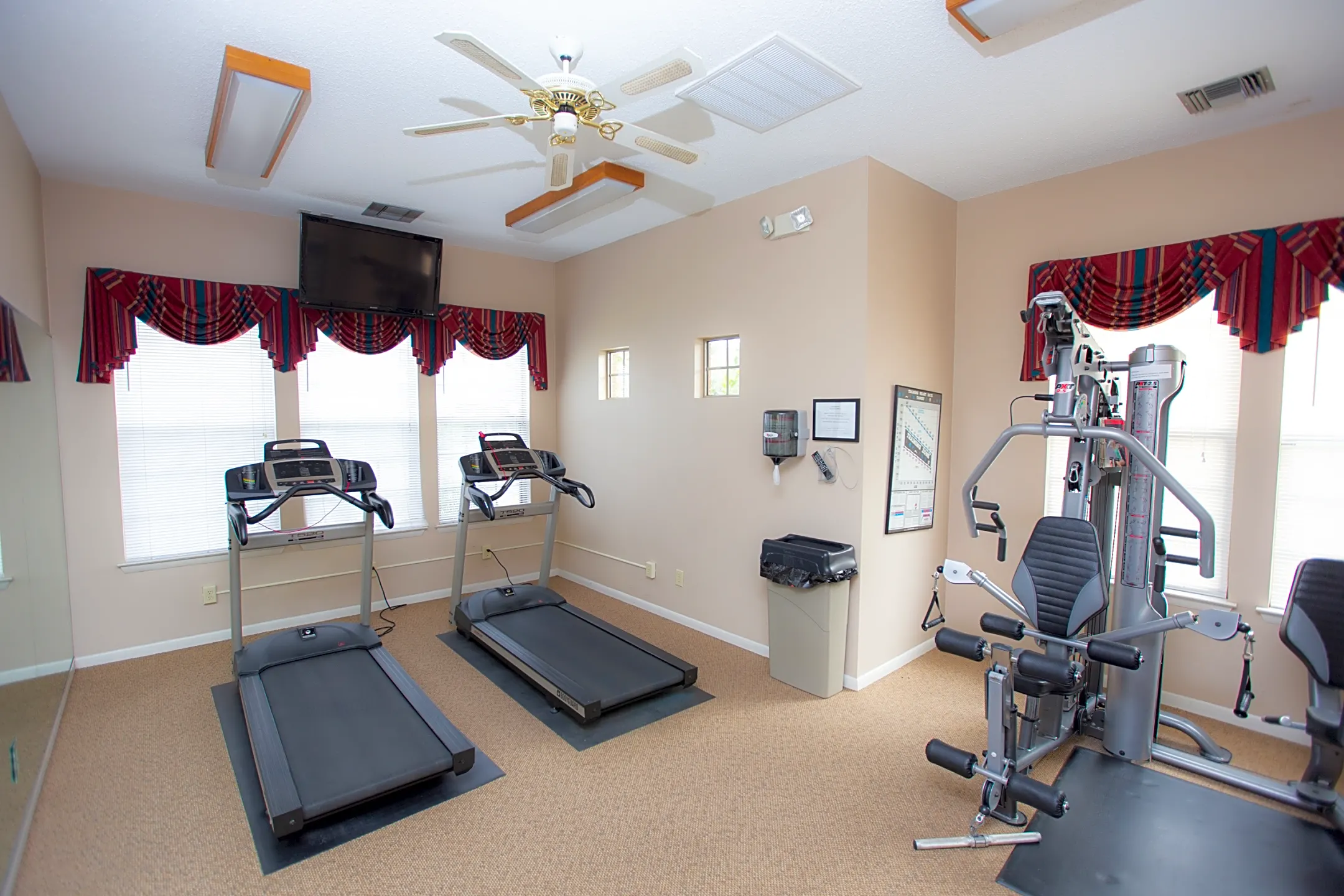 Fitness Weight Room - Union Hill Apartments - Dayton, OH
