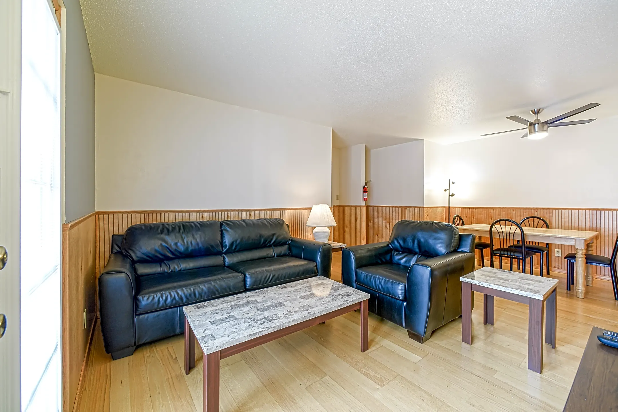 Living Room - Pfeffer Apartments - Champaign, IL
