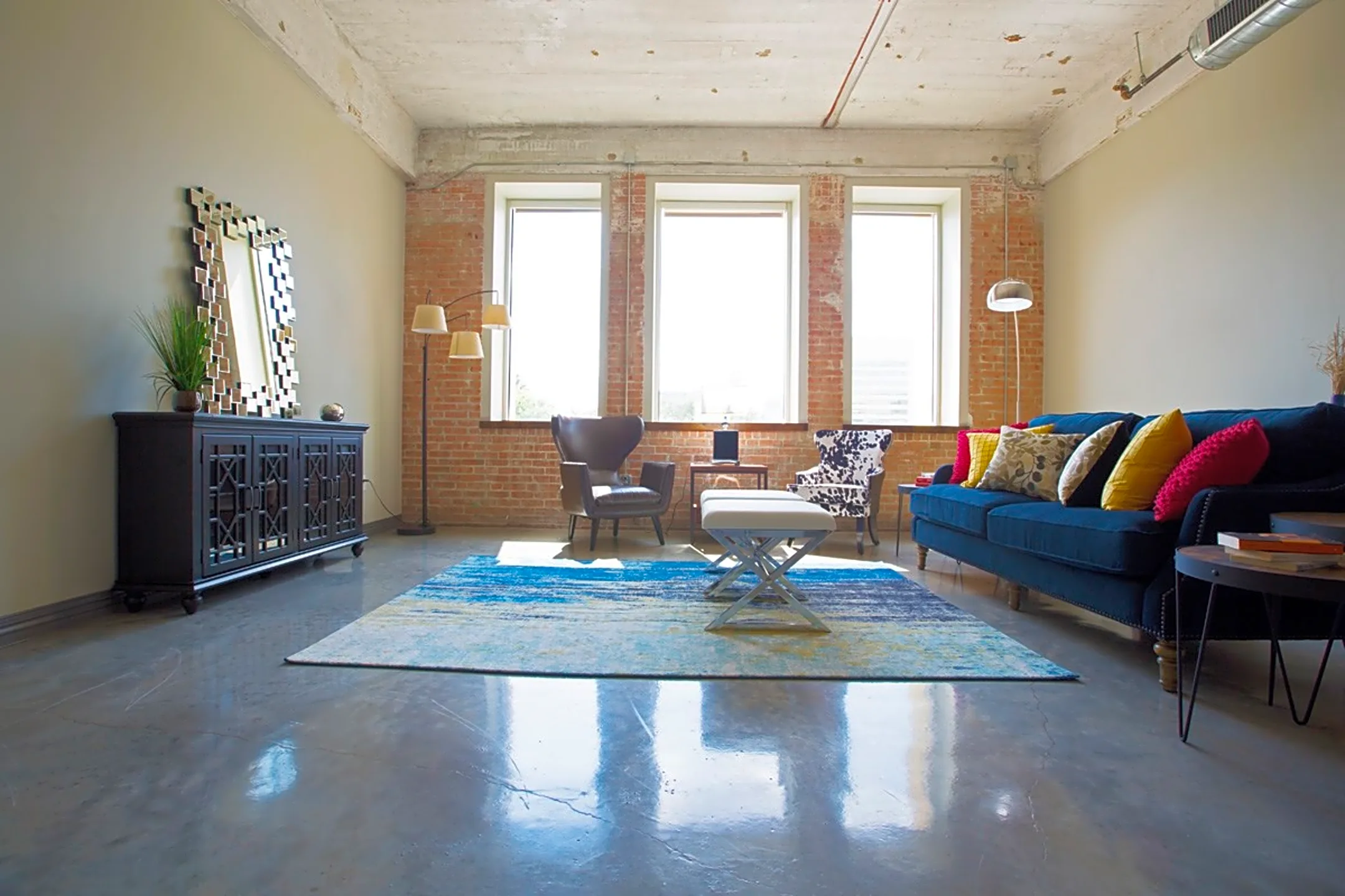 Living Room - Butler Brothers Building - Dallas, TX