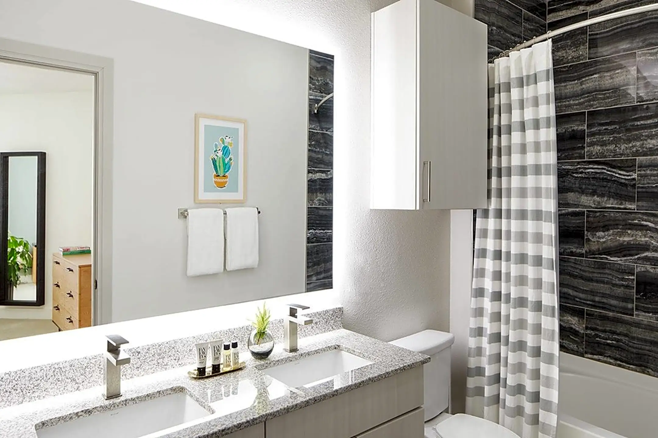 Bathroom - Sentral East Austin at 1614 E. Sixth - Austin, TX