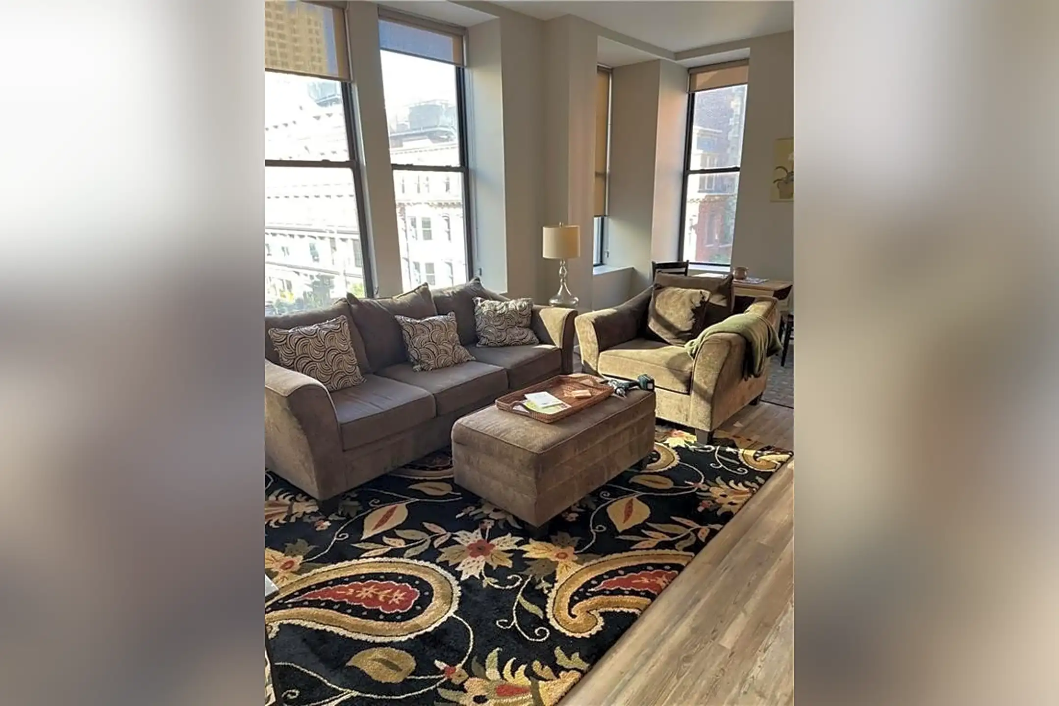 Living Room - 79 Washington St #305 - Providence, RI