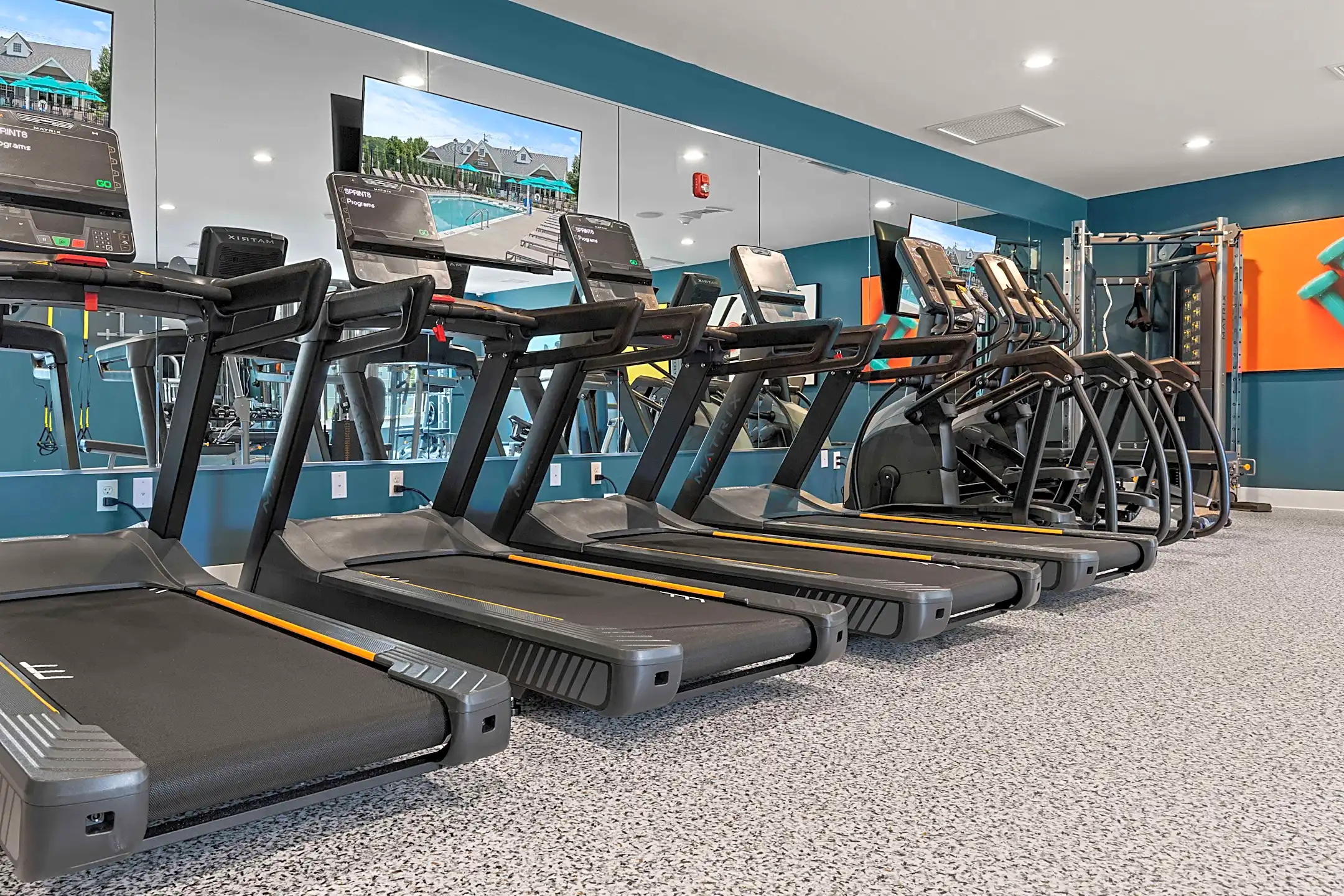 Fitness Weight Room - The View at Mackenzi - York, PA
