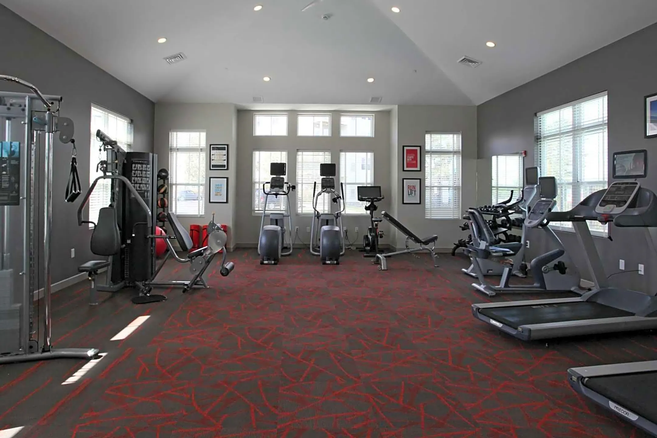 Fitness Weight Room - MarketStreet Apartments - Lynnfield, MA