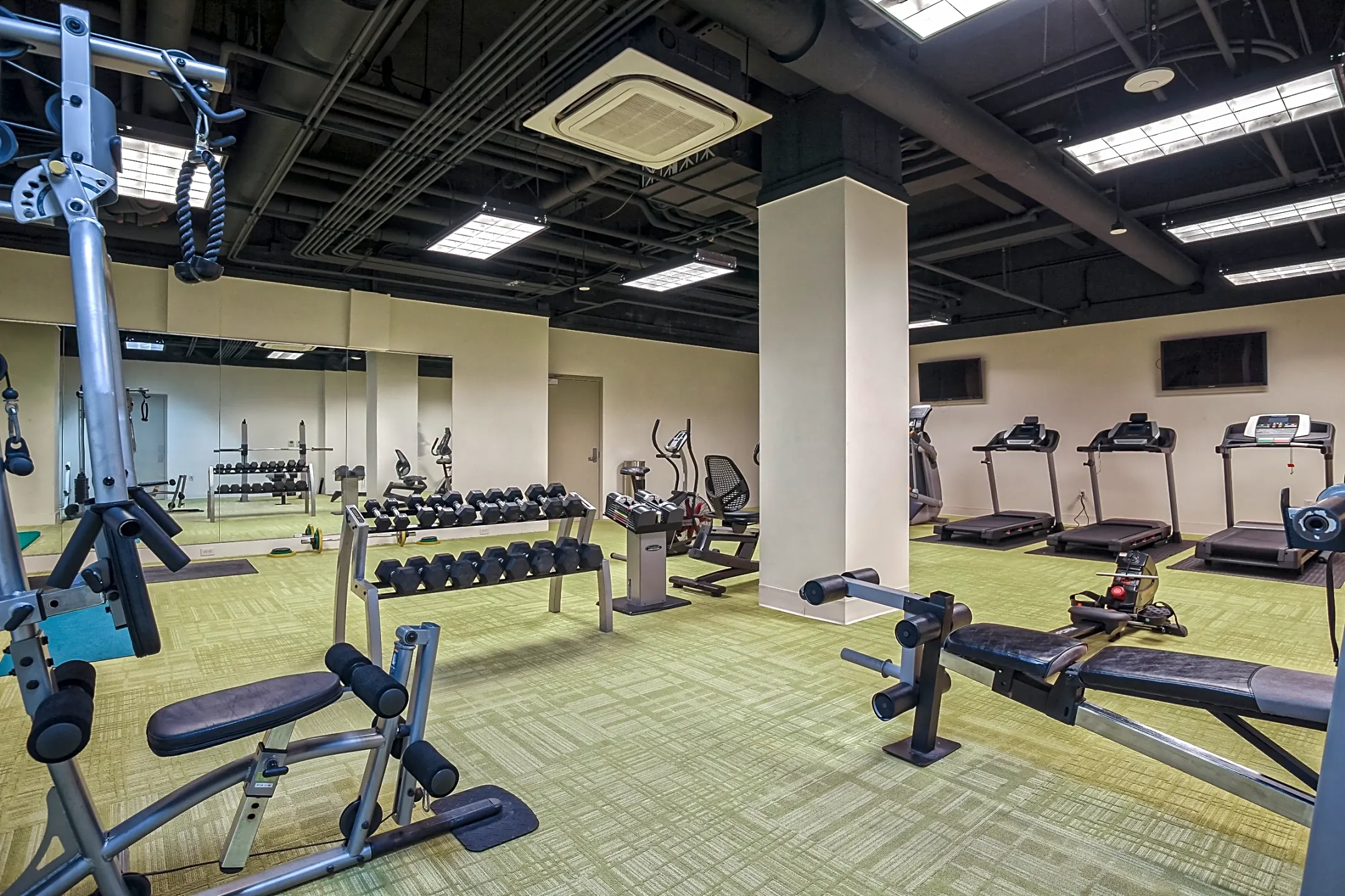 Fitness Weight Room - The Lux - Wichita, KS