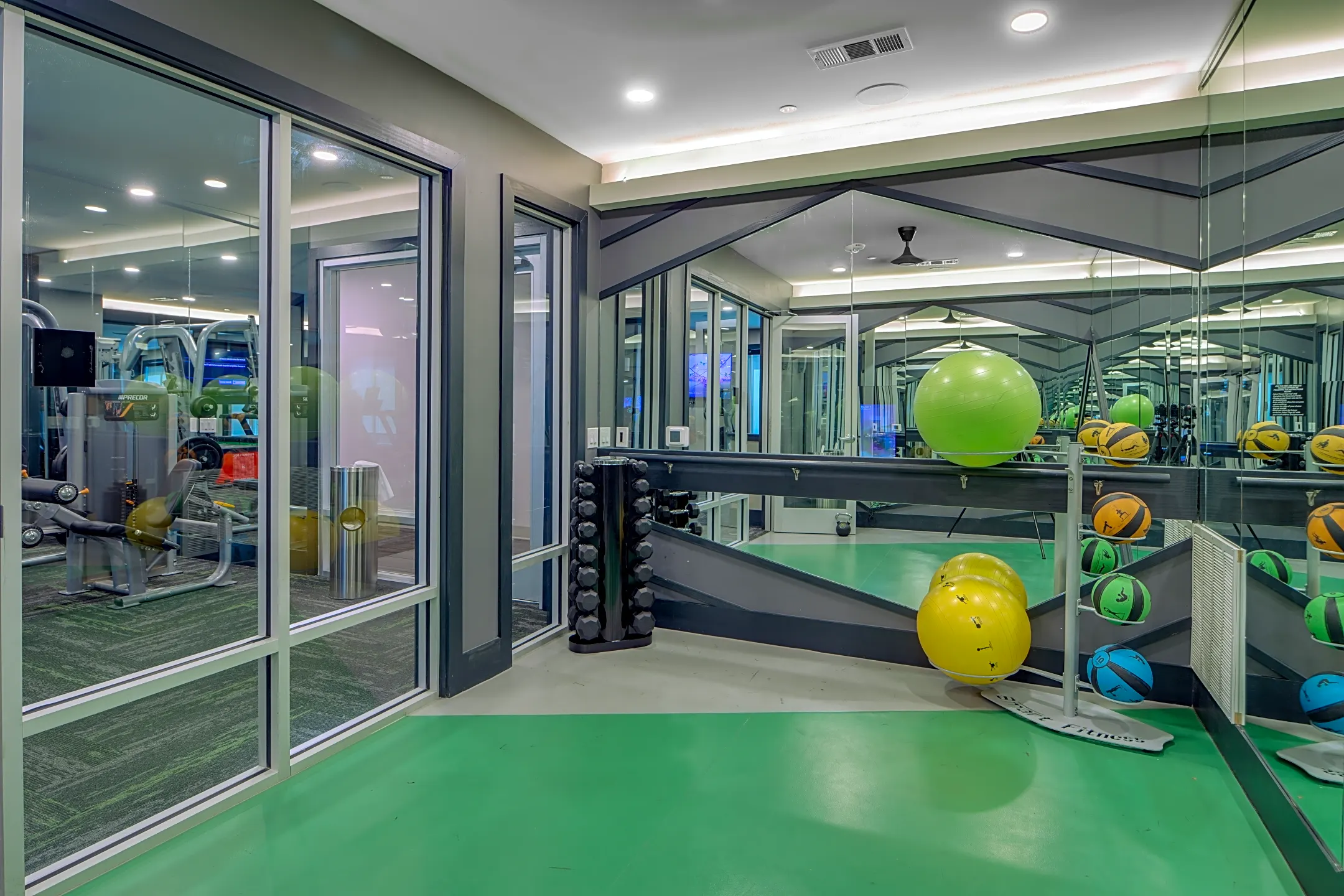 Fitness Weight Room - Luxia Midtown Park - Dallas, TX