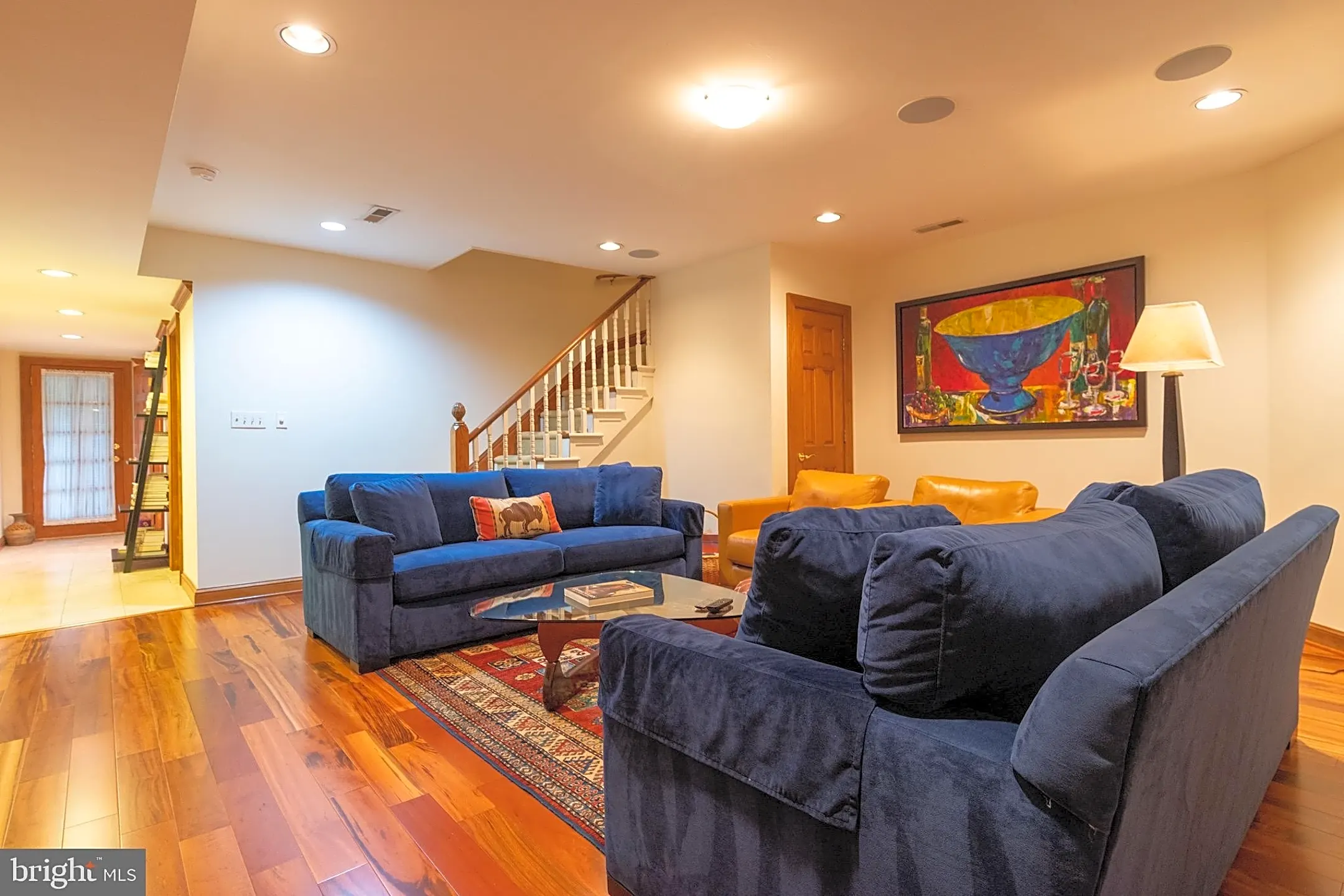 Living Room - 2022 Hillyer Pl NW - Washington, DC