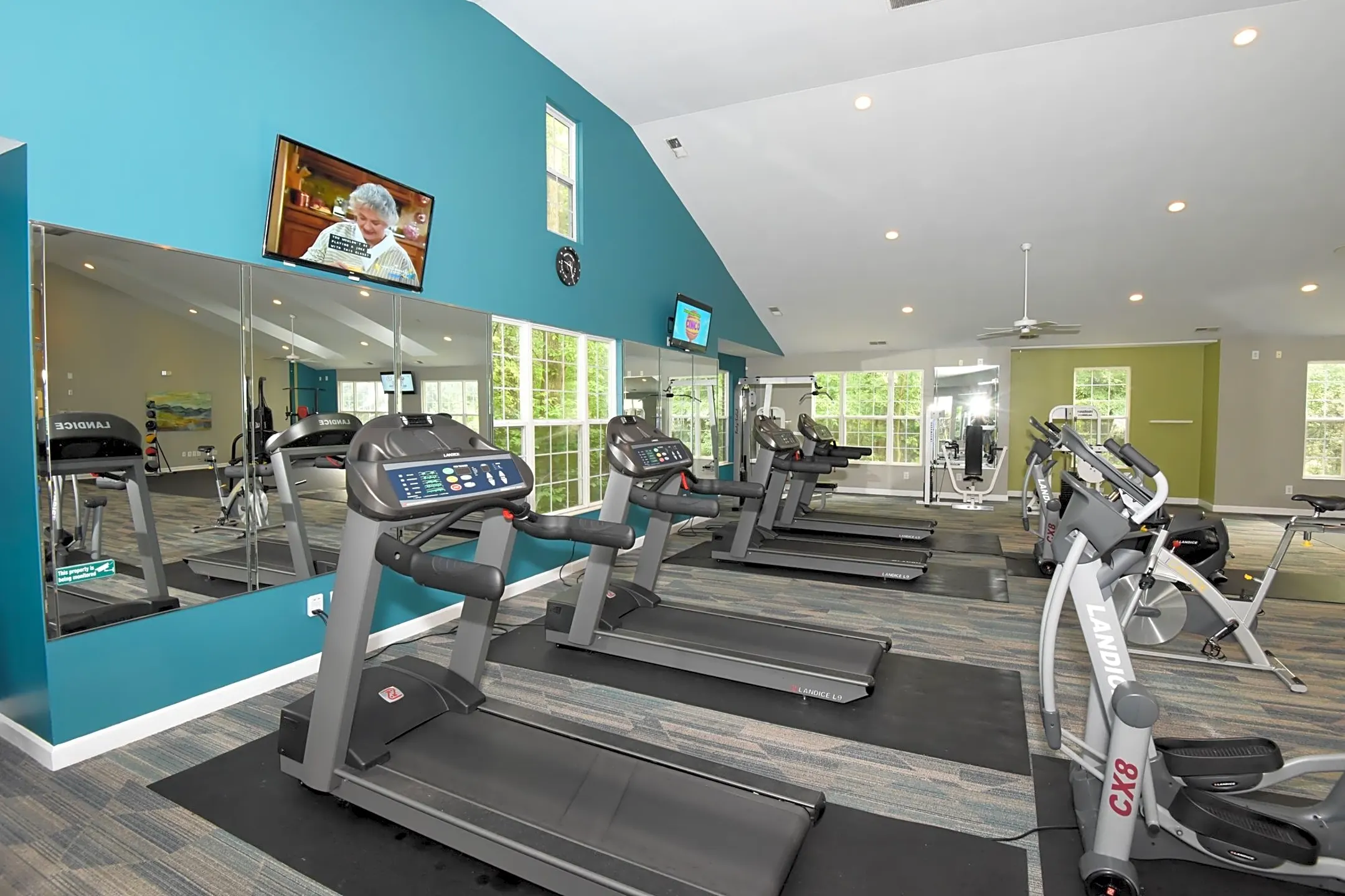 Fitness Weight Room - The Residences at Town Center - Columbus, OH