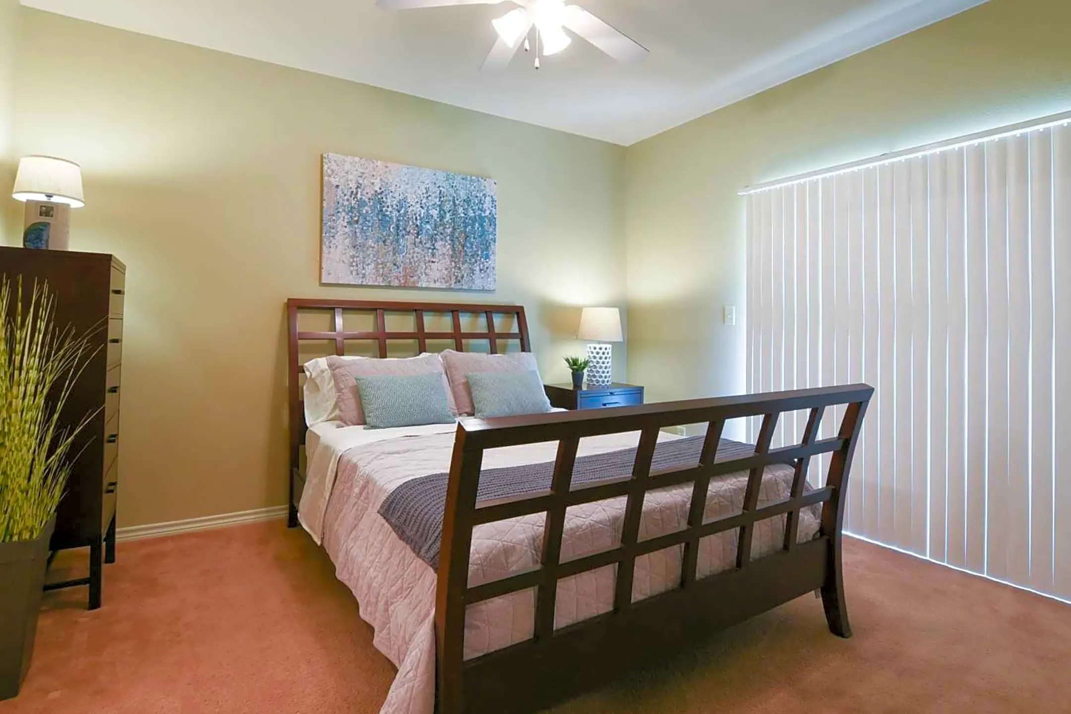 Bedroom - Carmel Apartment Homes - Laredo, TX