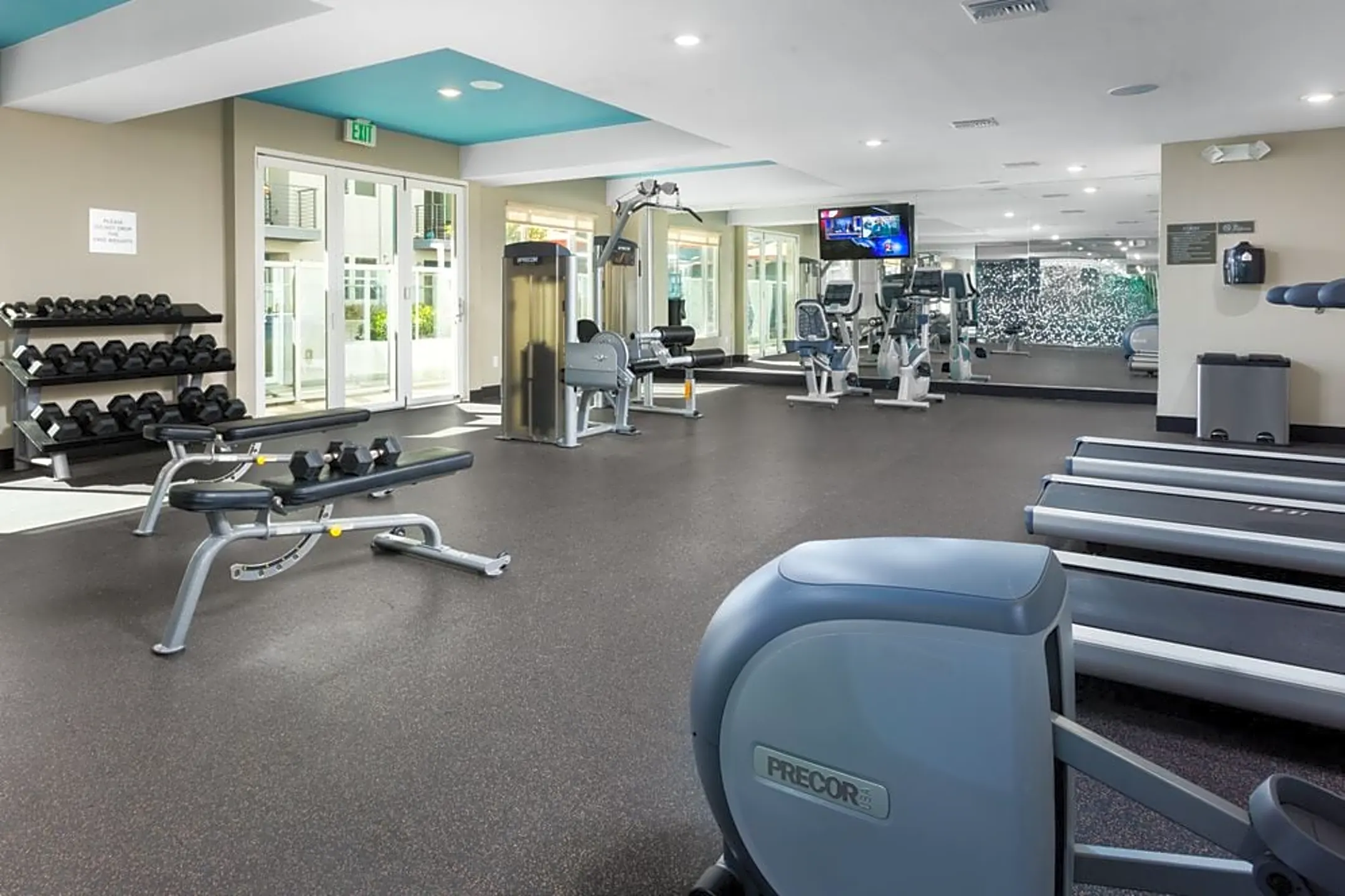 Fitness Weight Room - AVA North Hollywood - North Hollywood, CA