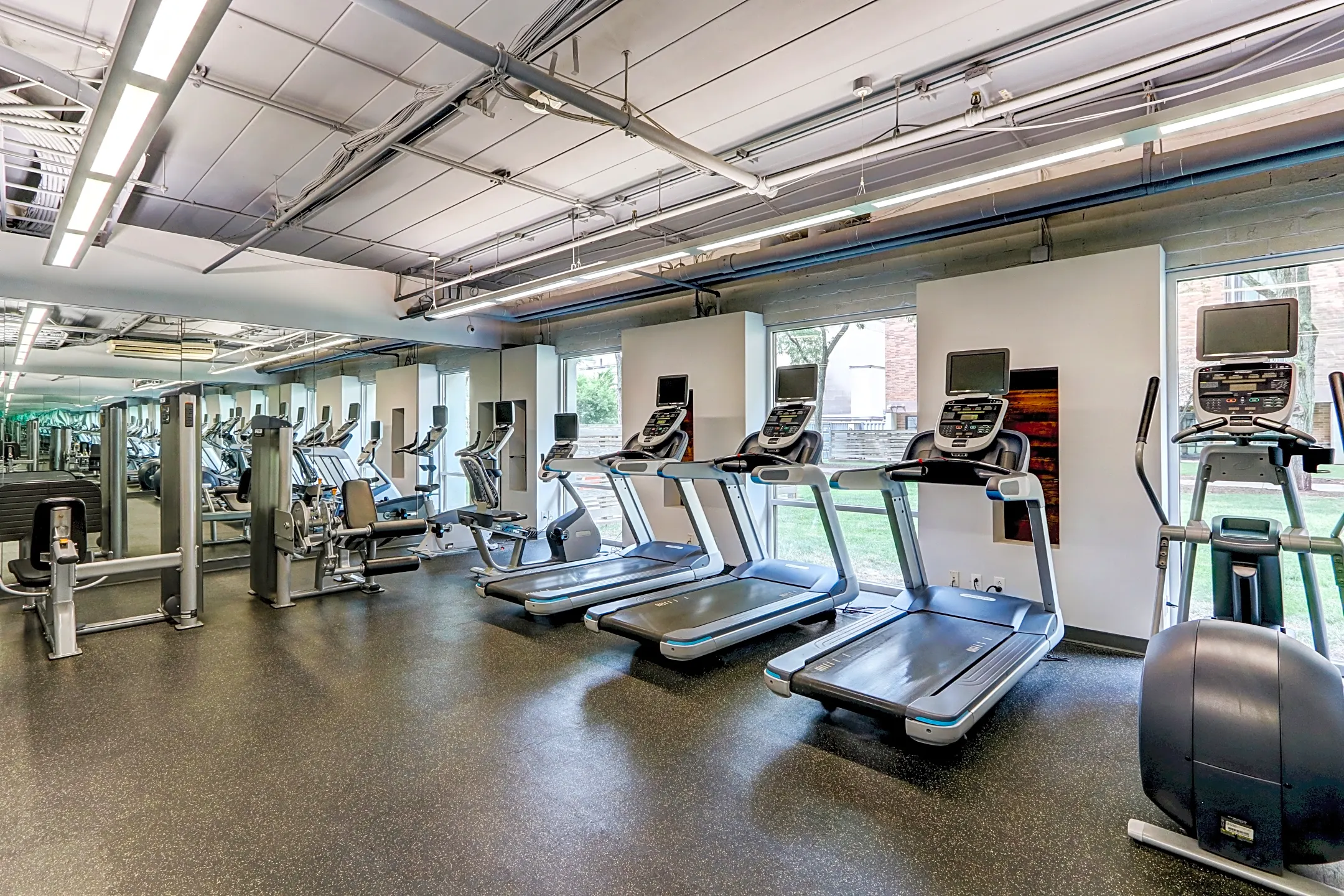 Fitness Weight Room - Park View Apartments - Pittsburgh, PA