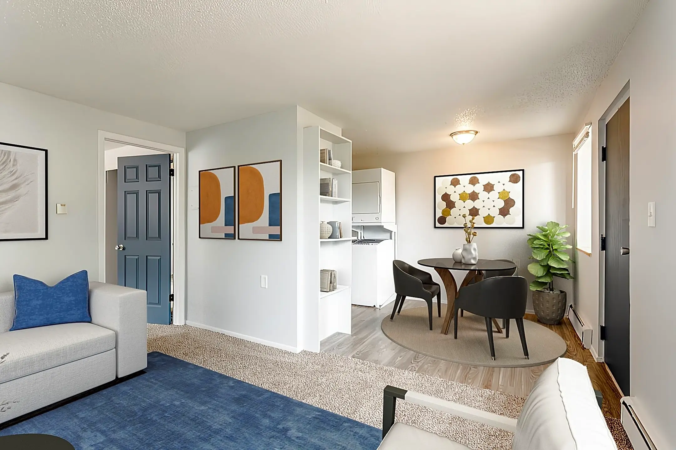 Knight Apartments and Sunlight Townhomes located in historic downtown