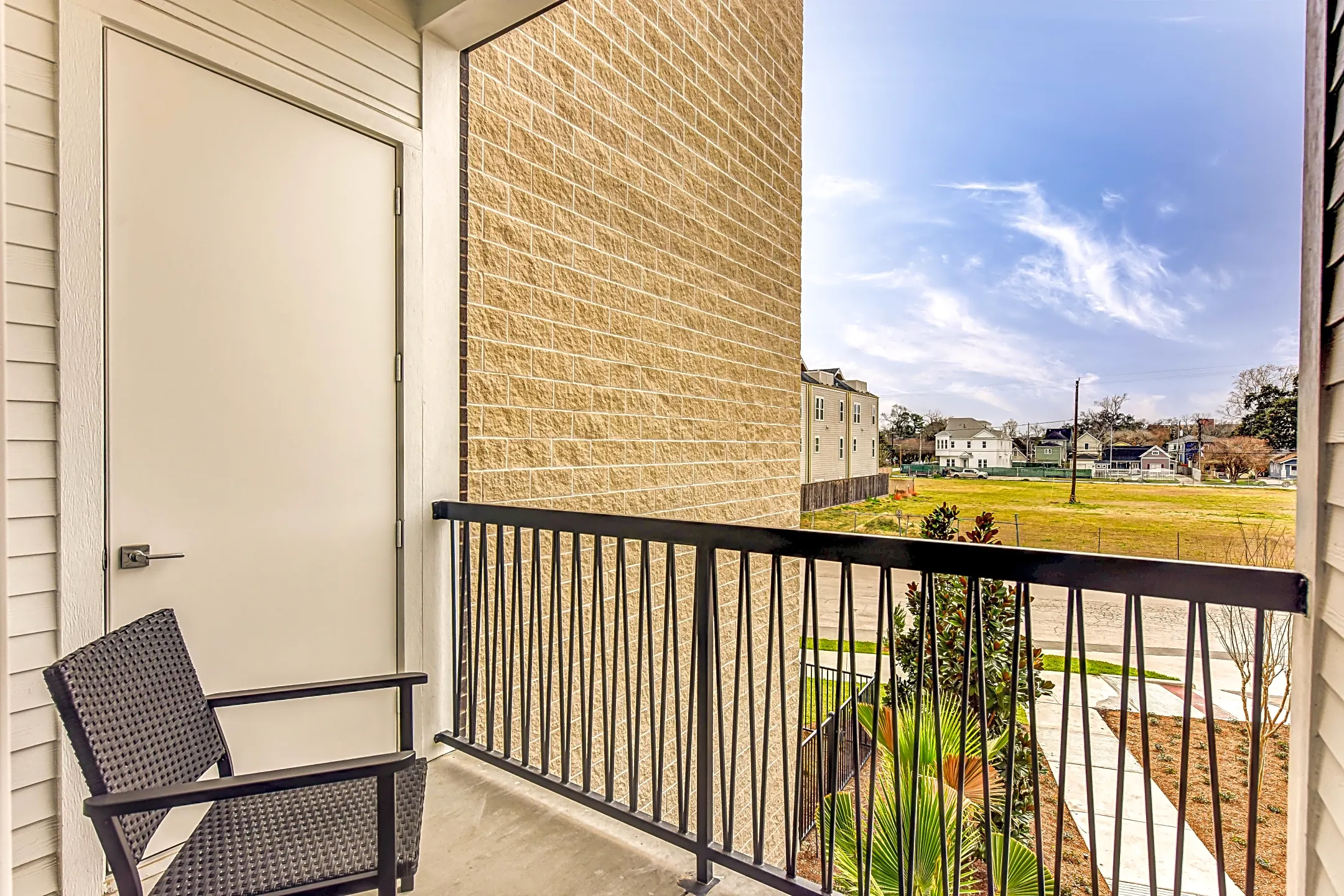 Patio / Deck - Domain Heights Apartments - Houston, TX
