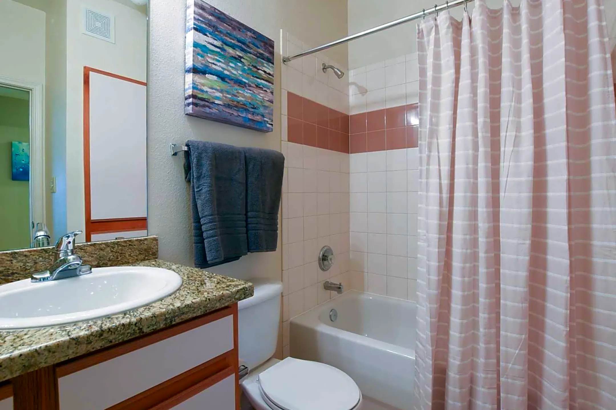 Bathroom - Carmel Apartment Homes - Laredo, TX