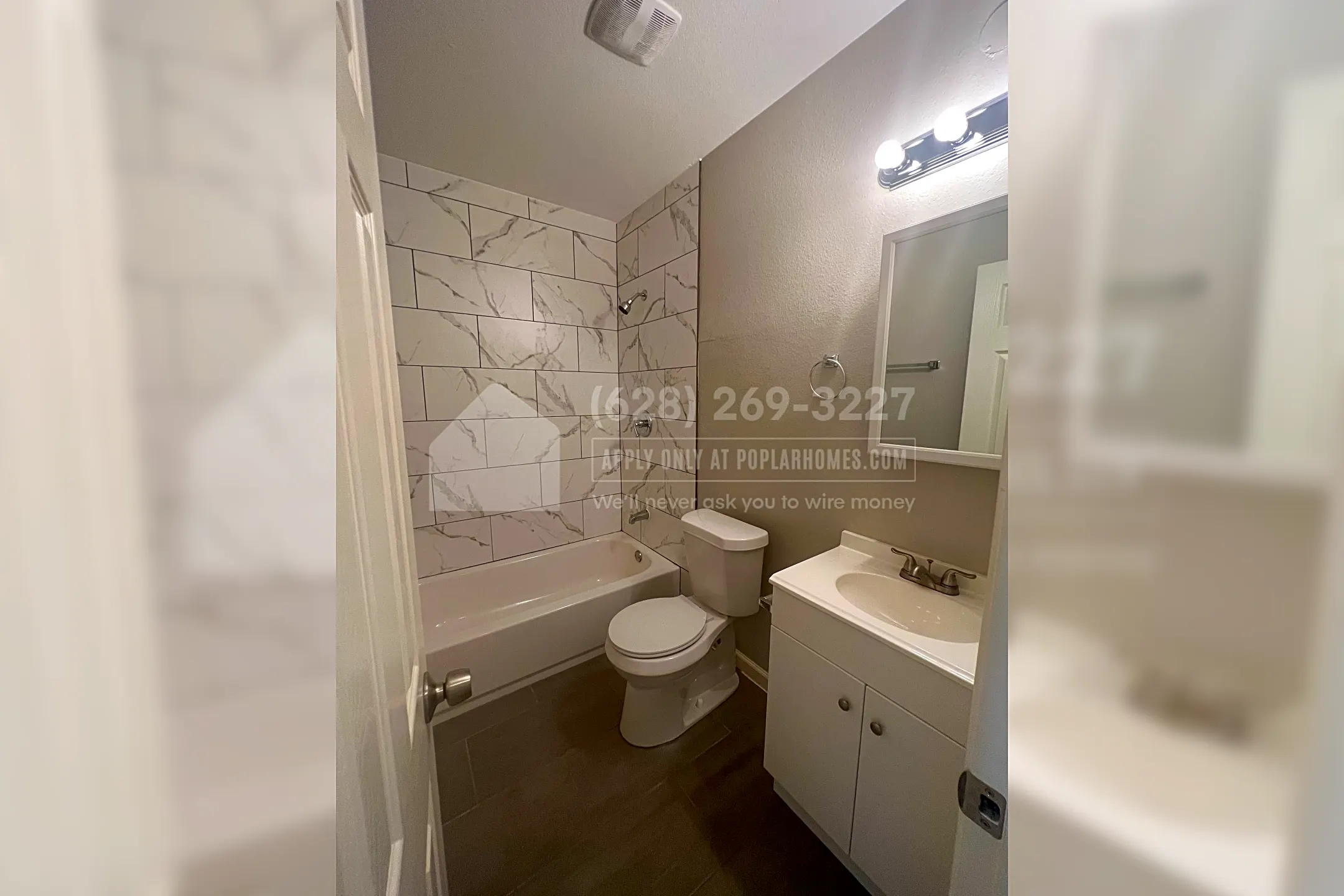 Bathroom - 2518 Gano 1 - Houston, TX