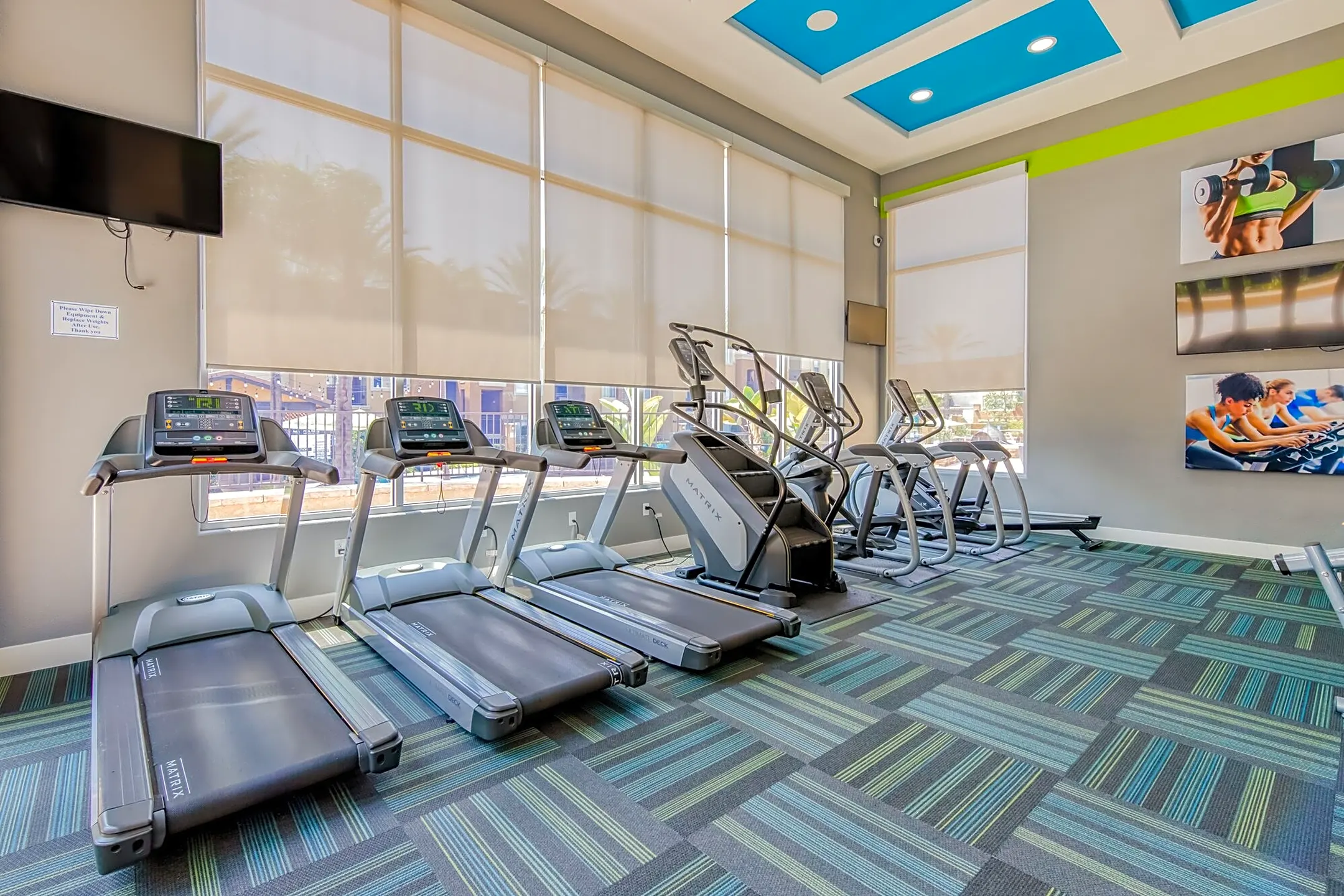 Fitness Weight Room - Avion At Spectrum - San Diego, CA