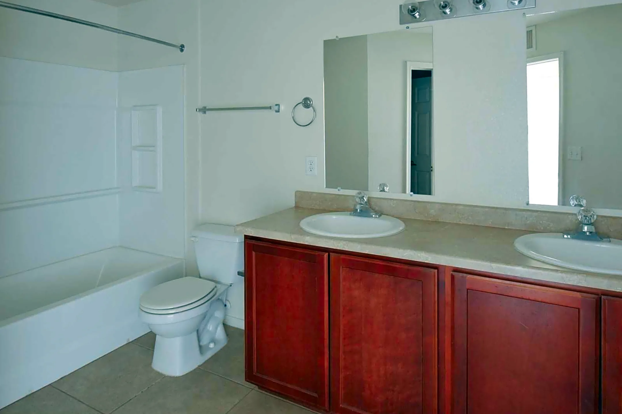 Bathroom - Desert Village Apartments - El Paso, TX
