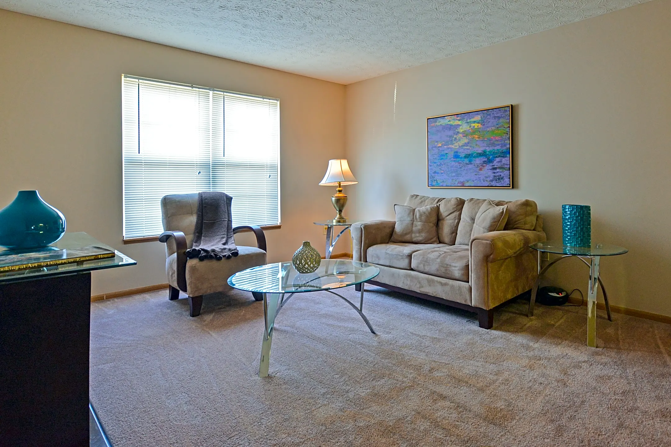 Living Room - Brookview Apartments - Columbus, OH