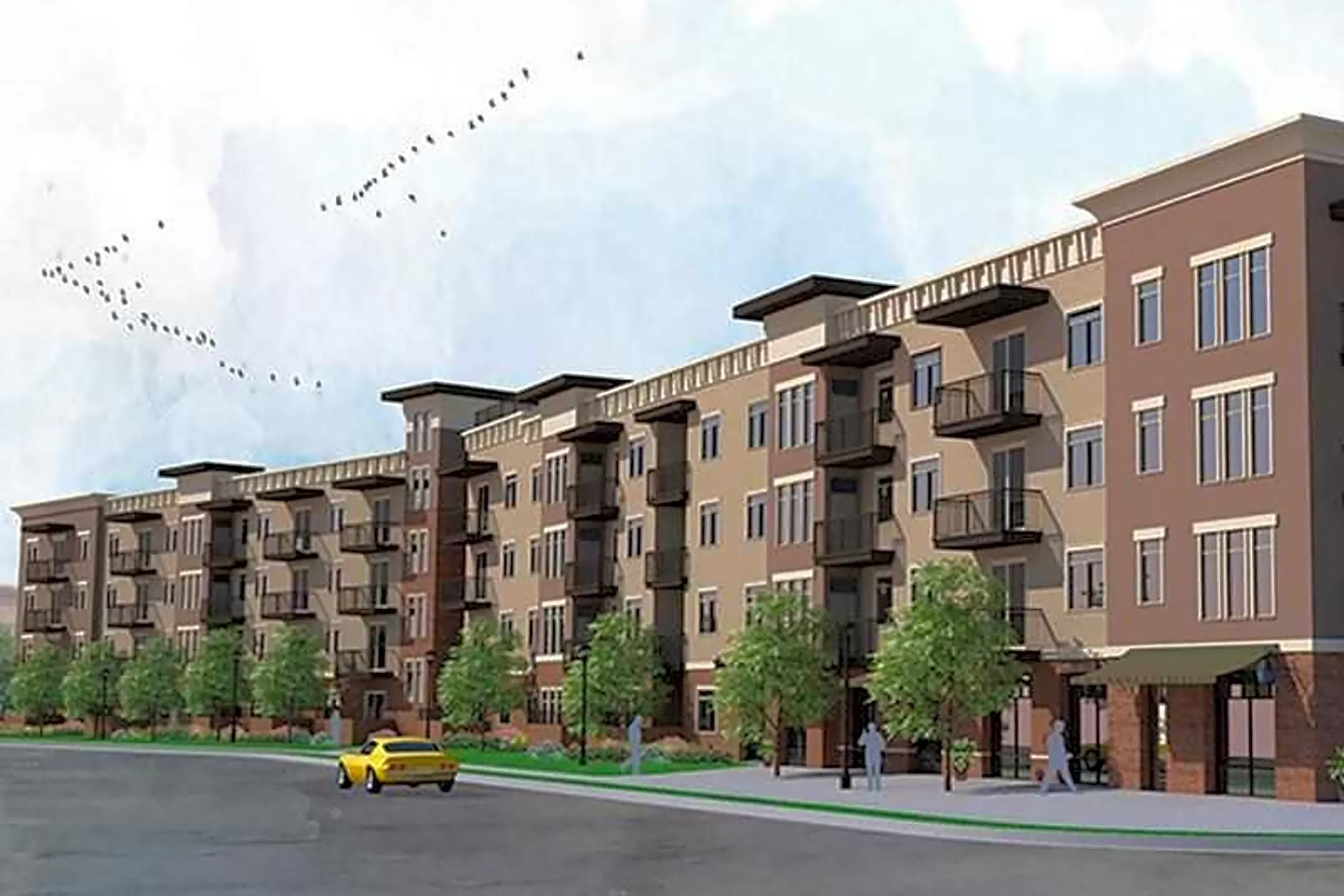 Rendering - City Centre Apartments - Clearfield, UT