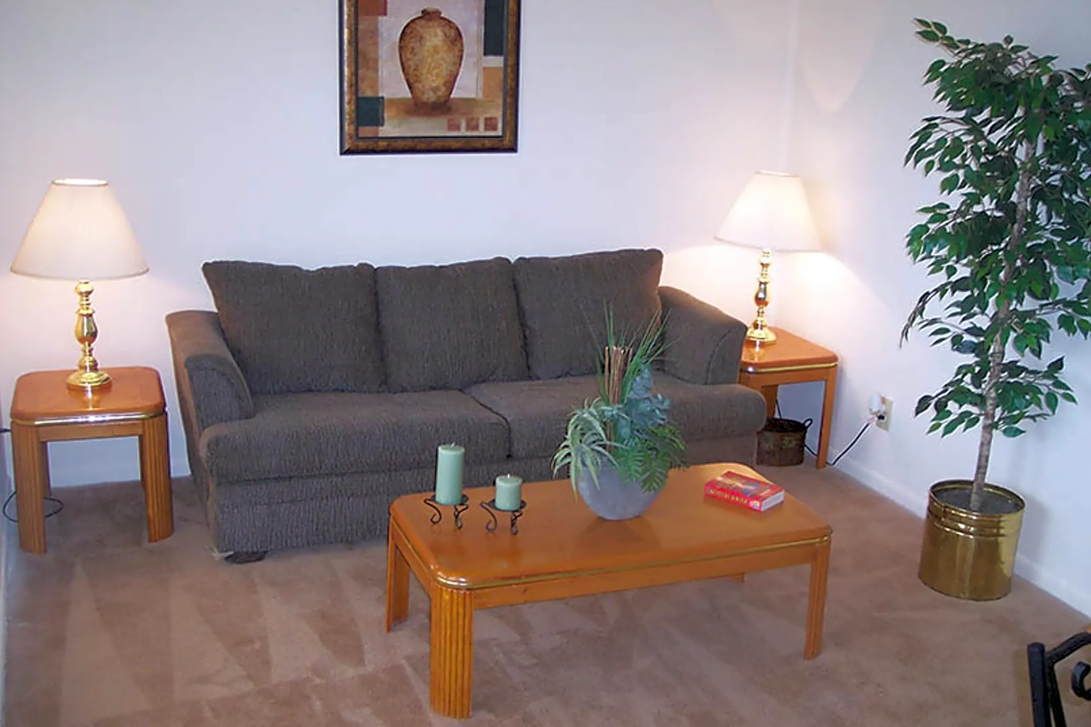 Living Room - CONTINENTAL SQUARE APARTMENTS - Lexington, KY