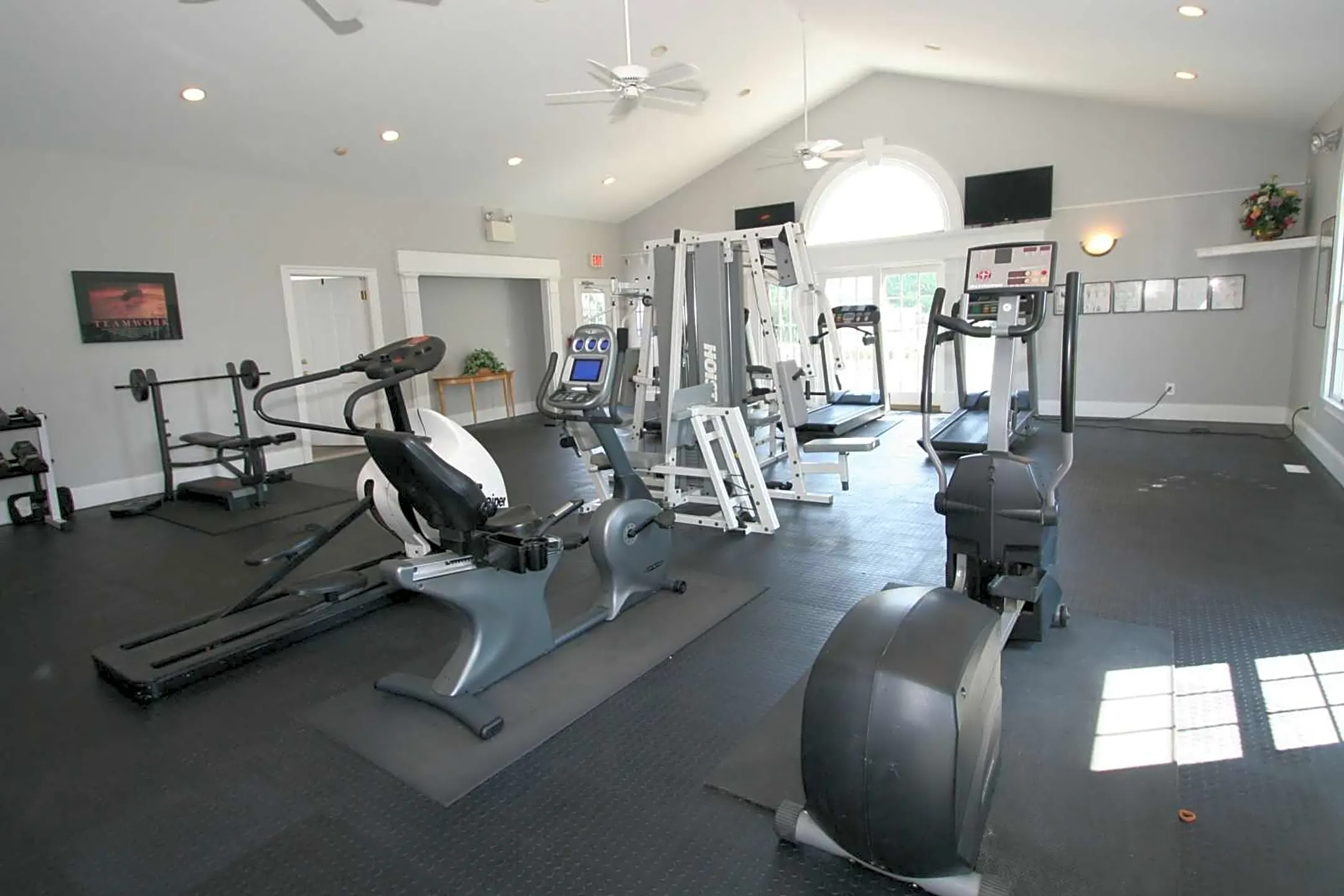 Fitness Weight Room - The Fairways Apartments & Townhomes - Thorndale, PA