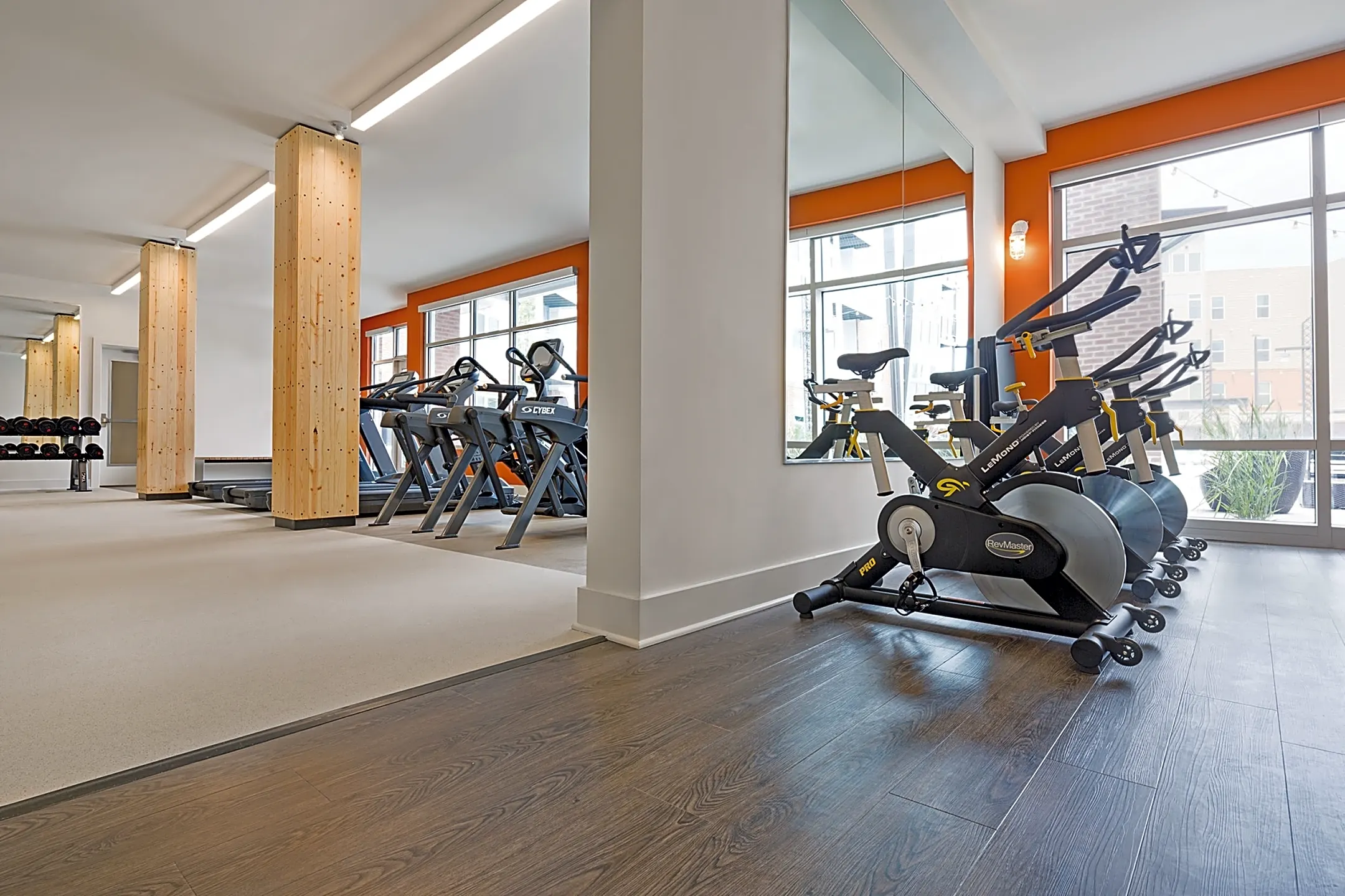 Fitness Weight Room - The Edison at Gordon Square I - Cleveland, OH