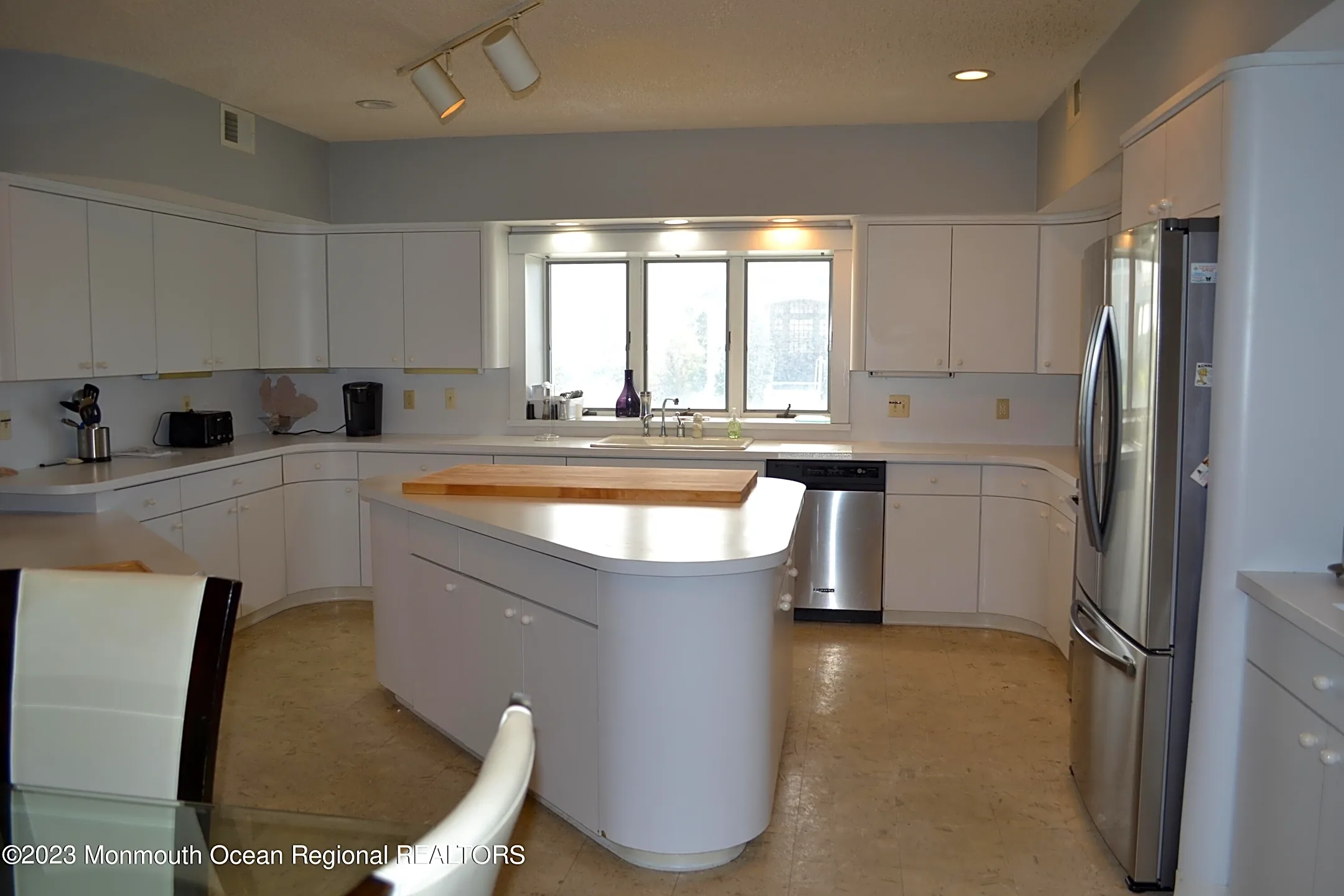 Kitchen - 106 Oceanfront - Lavallette, NJ