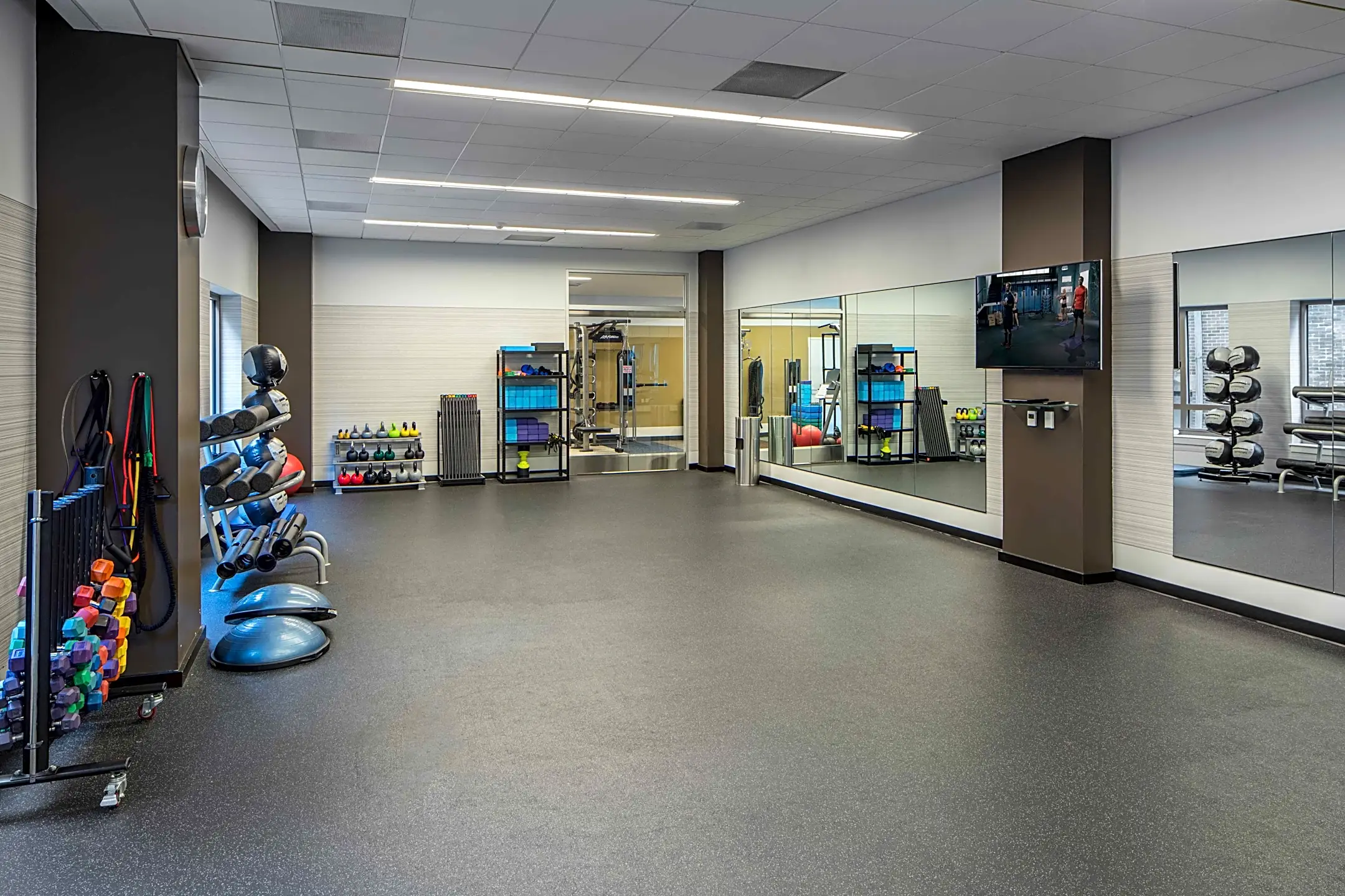 Fitness Weight Room - The Kensington - Boston, MA