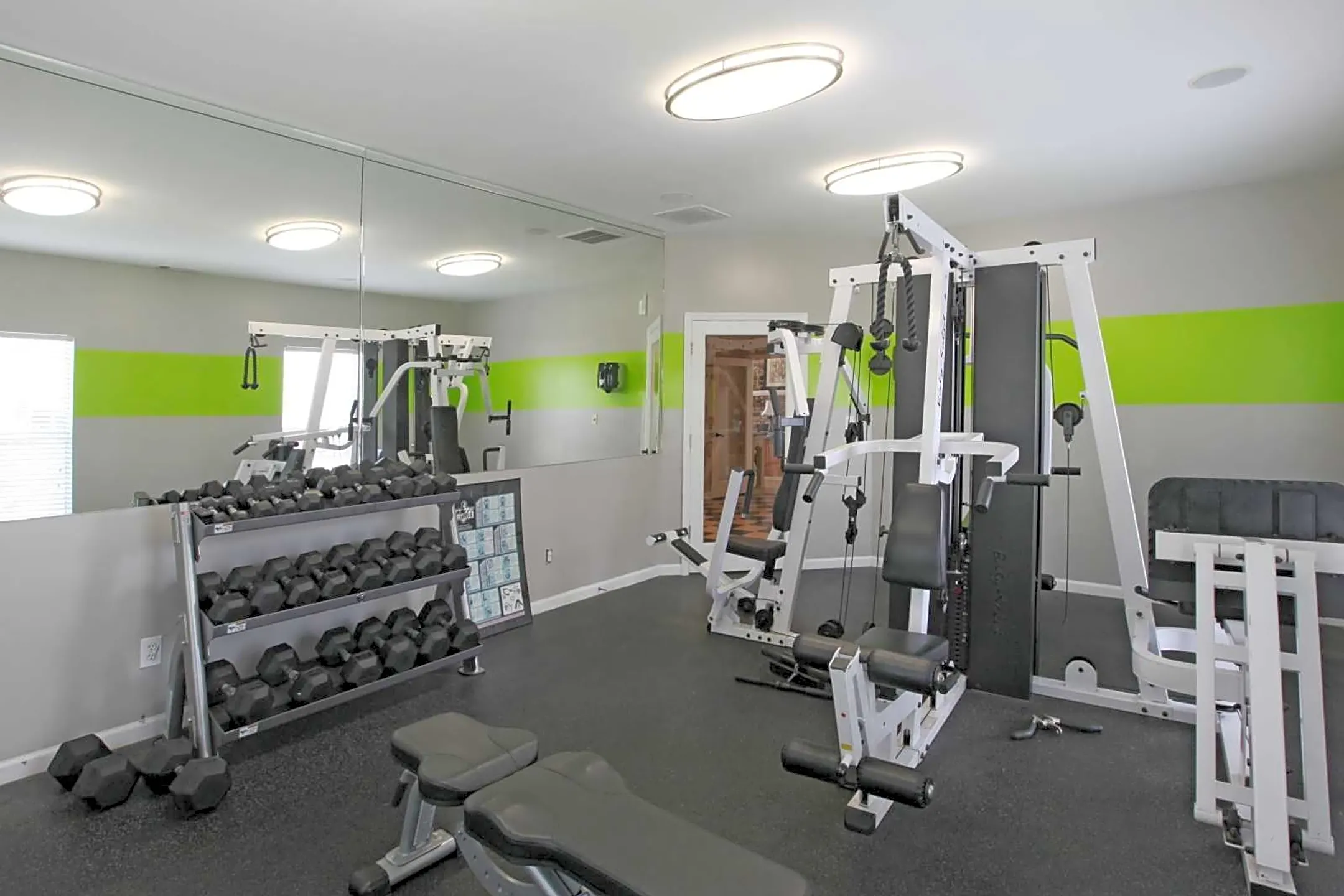 Fitness Weight Room - The Pointe at Wimbledon - Greenville, NC