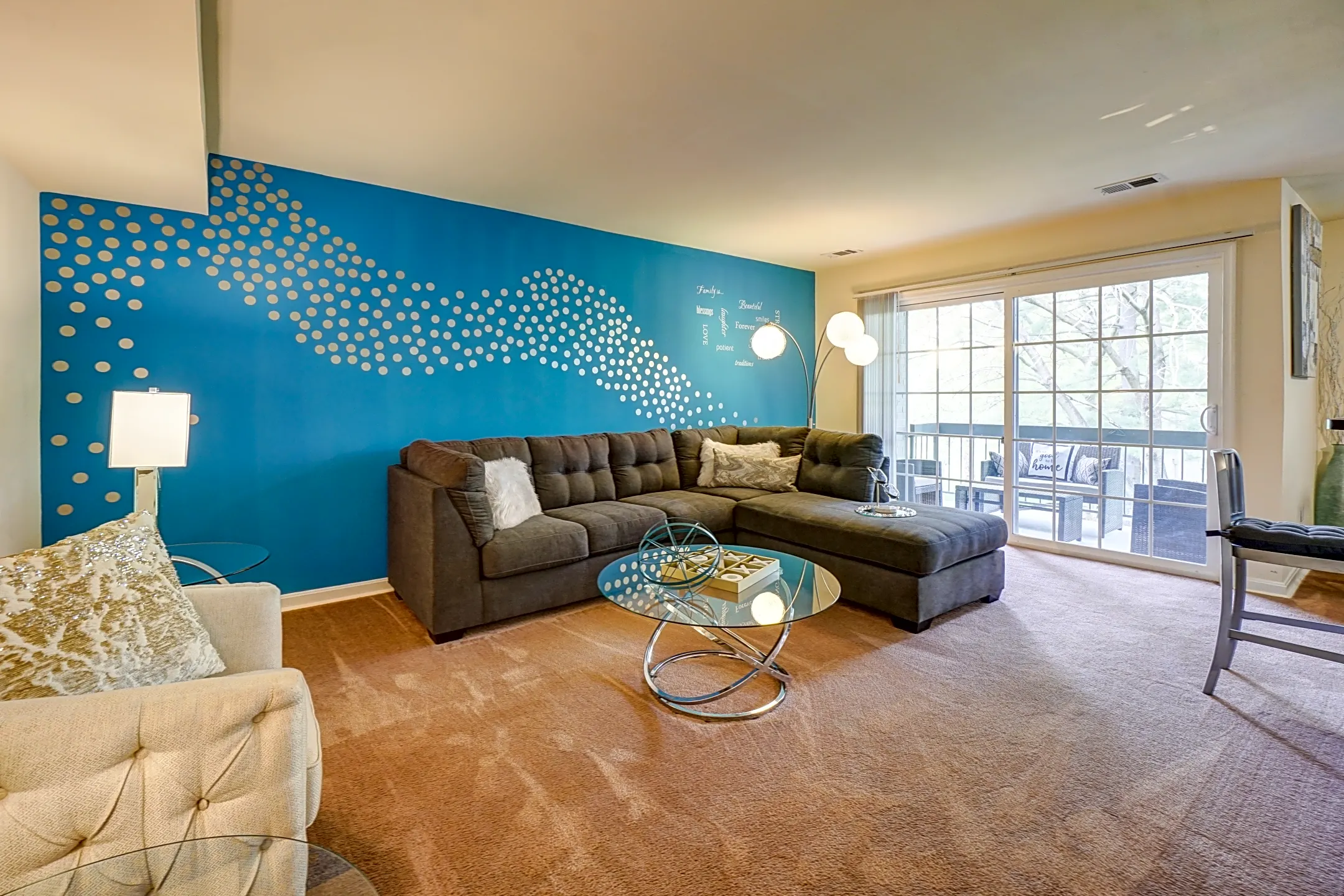 Living Room - The Verona at Oakland Mills - Columbia, MD