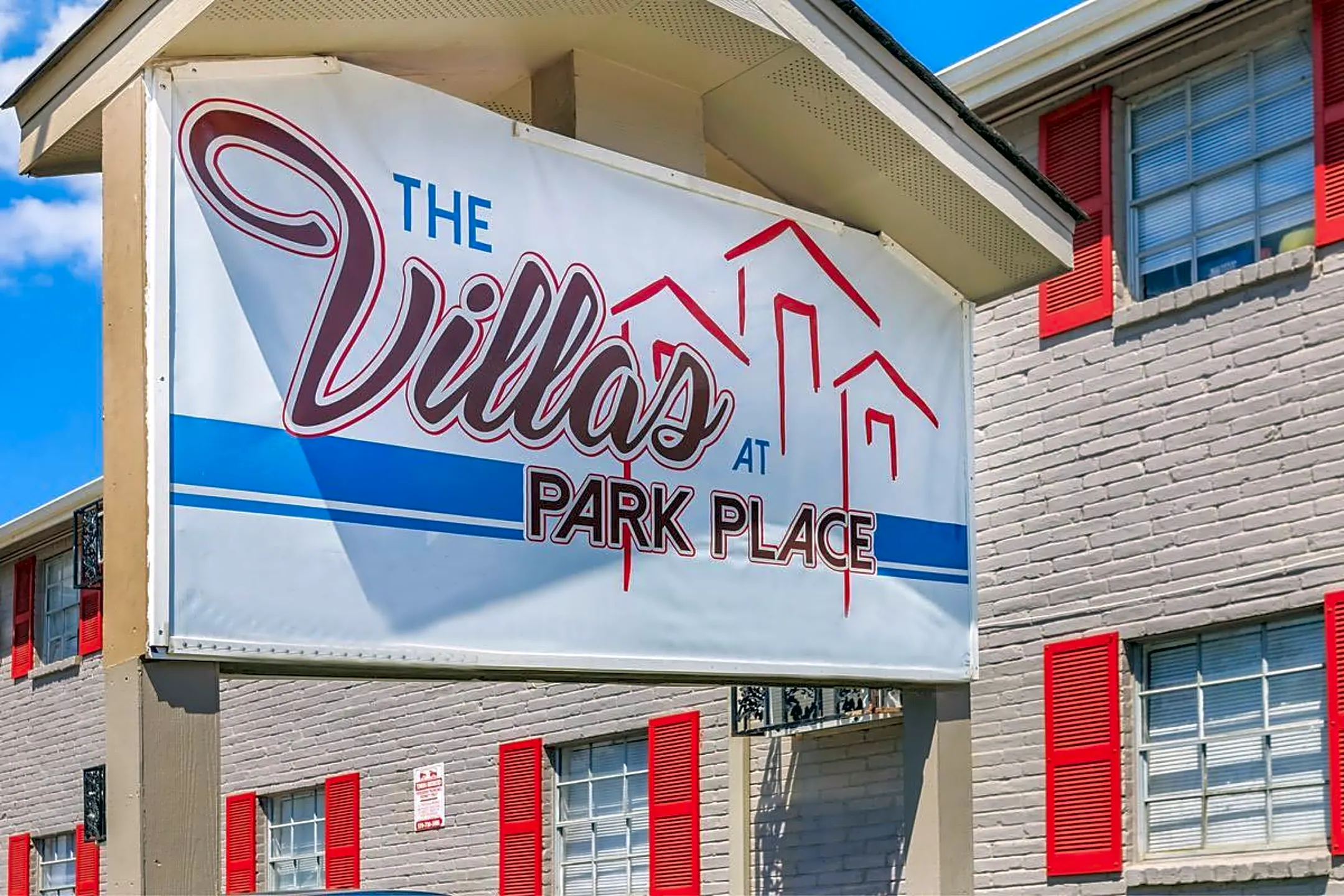 Community Signage - Villas at Park Place - Houston, TX