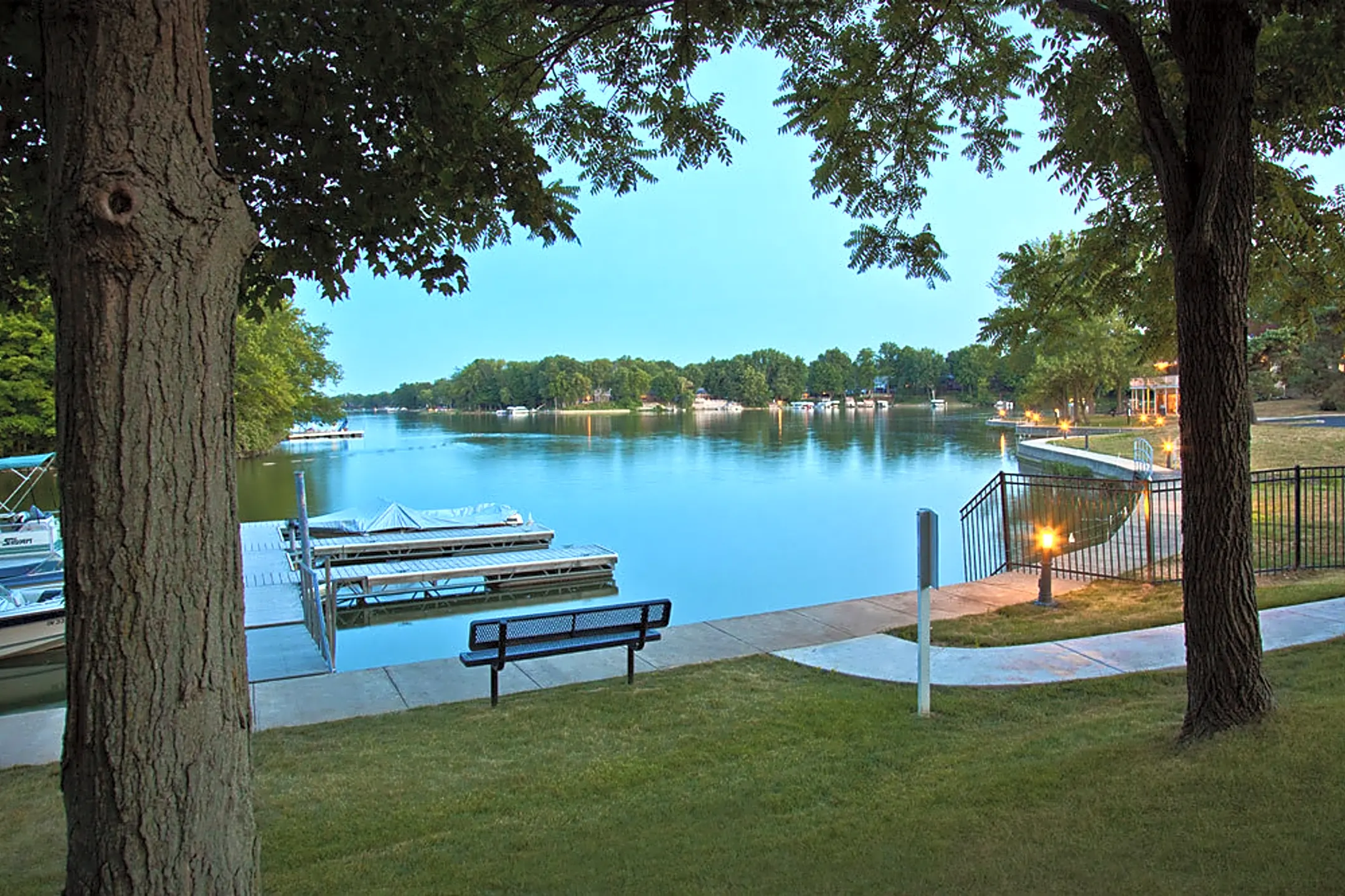 Pool - Harbour Town Apartments on Morse Lake - Noblesville, IN