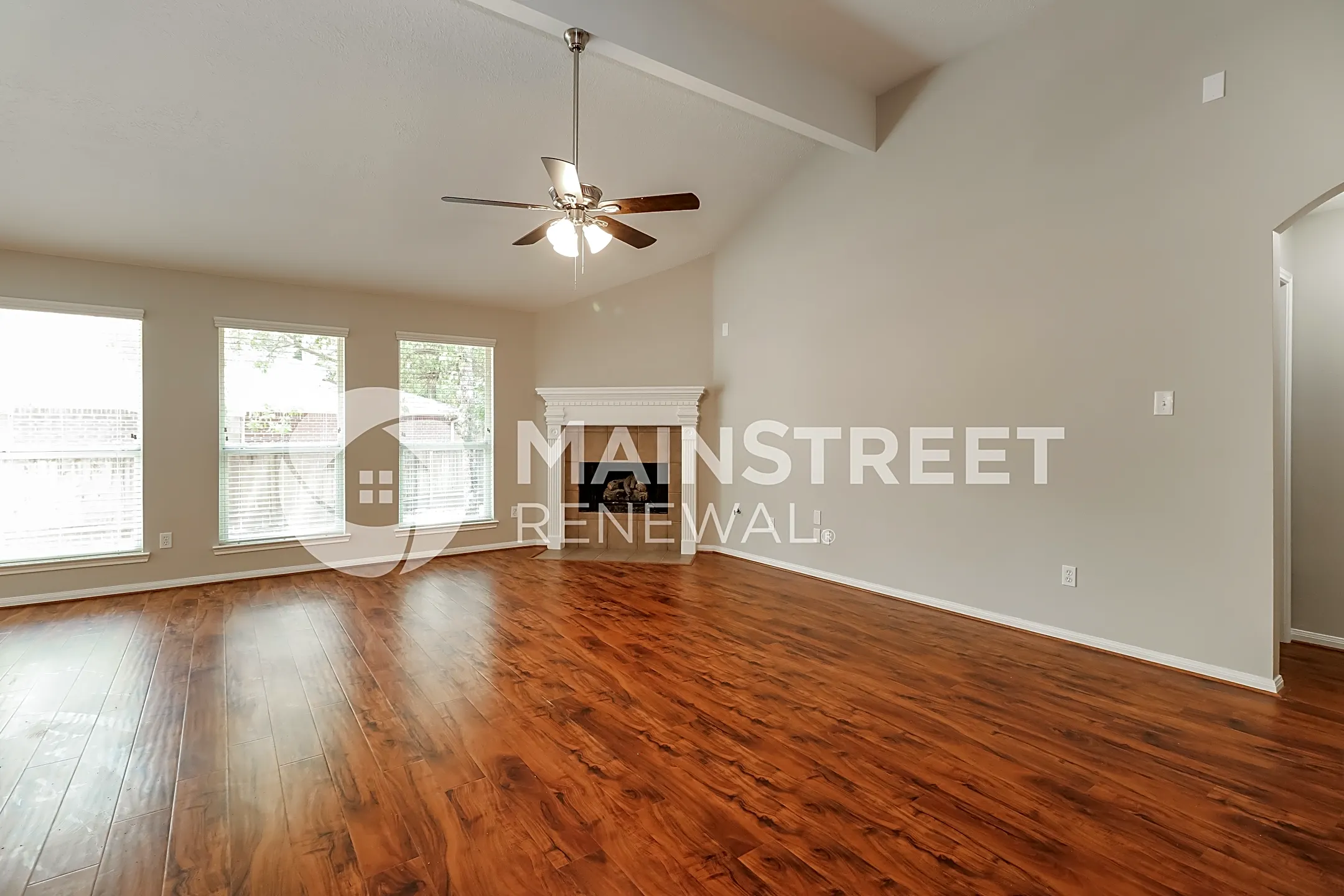 Living Room - 178 Ramwind Court - Conroe, TX