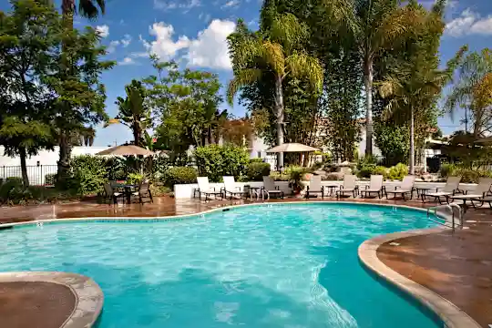 view of pool